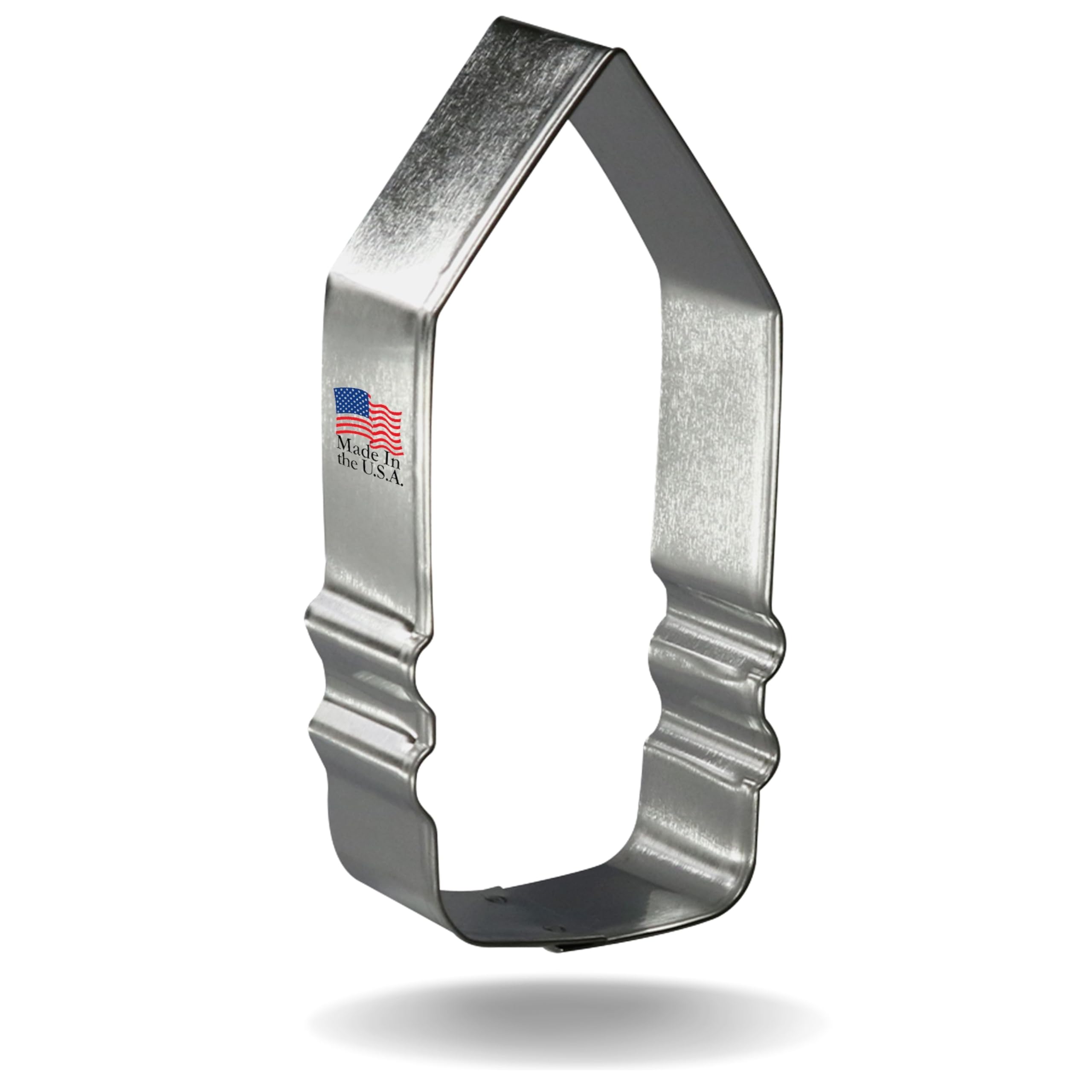 Chunky Pencil Cookie Cutter 4.5 Inch - Made In The Usa - Foose Cookie Cutters Tin Plated Steel Chunky Pencil Cookie Mold