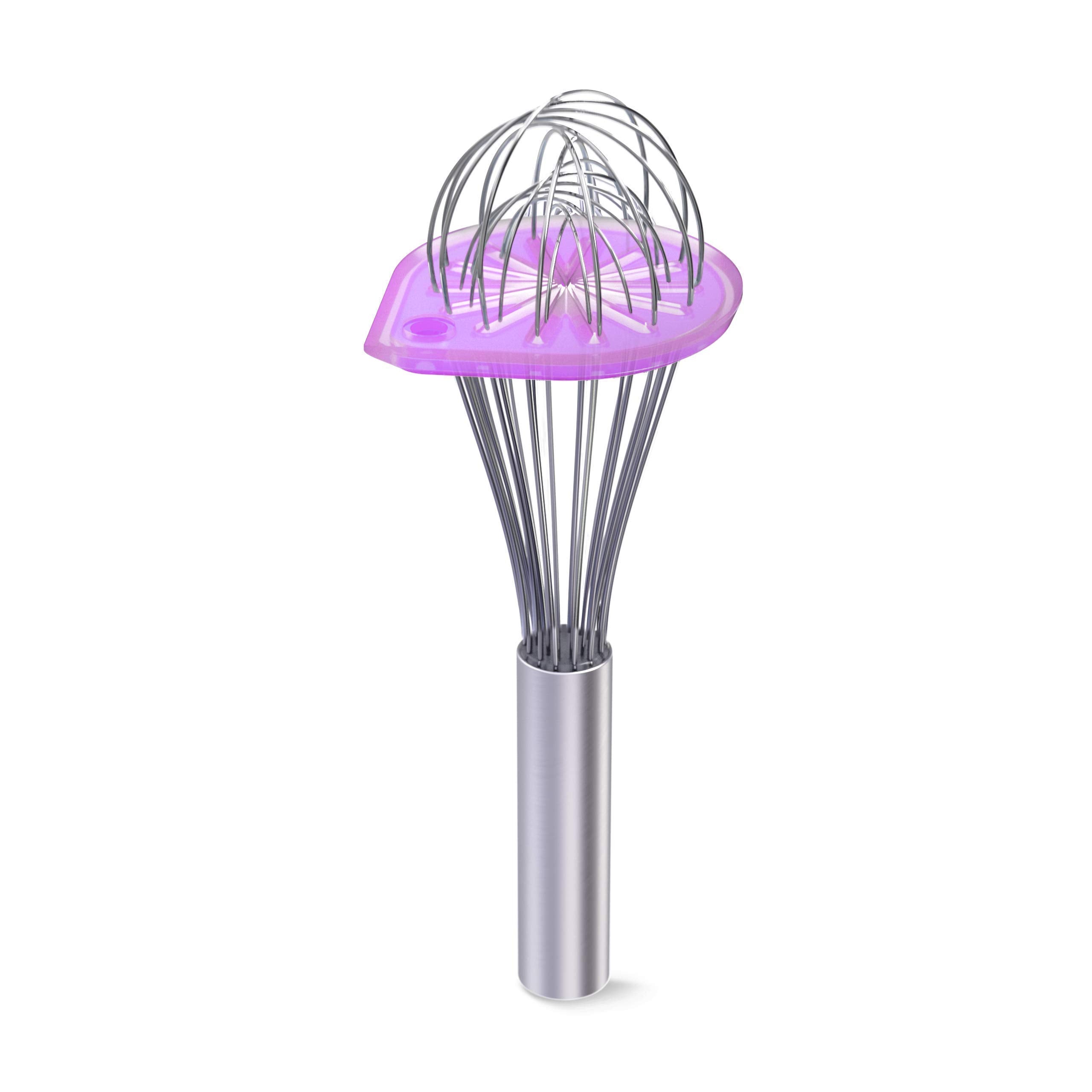 Whisk Wiper  Wipe a Whisk Easily  Multipurpose Kitchen Tool, Made In USA  Includes 11 StainlessSteel Whisk  Cool Baking Ga