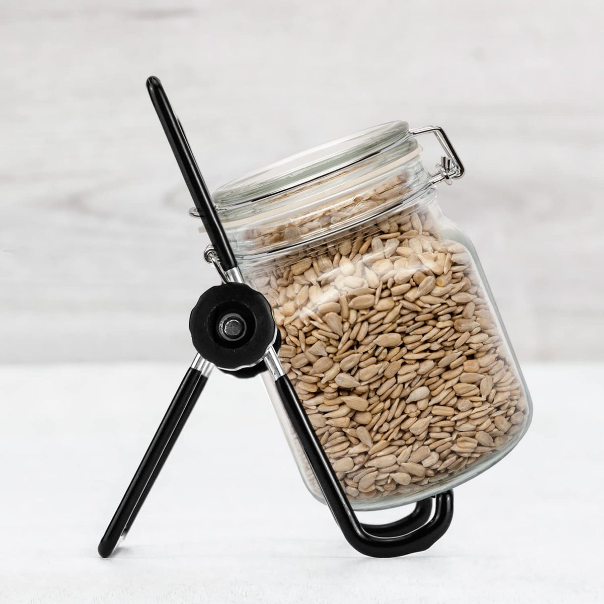 Qwork 4 Pack Stainless Steel Sprouting Stands For Wide And Regular Mou ...