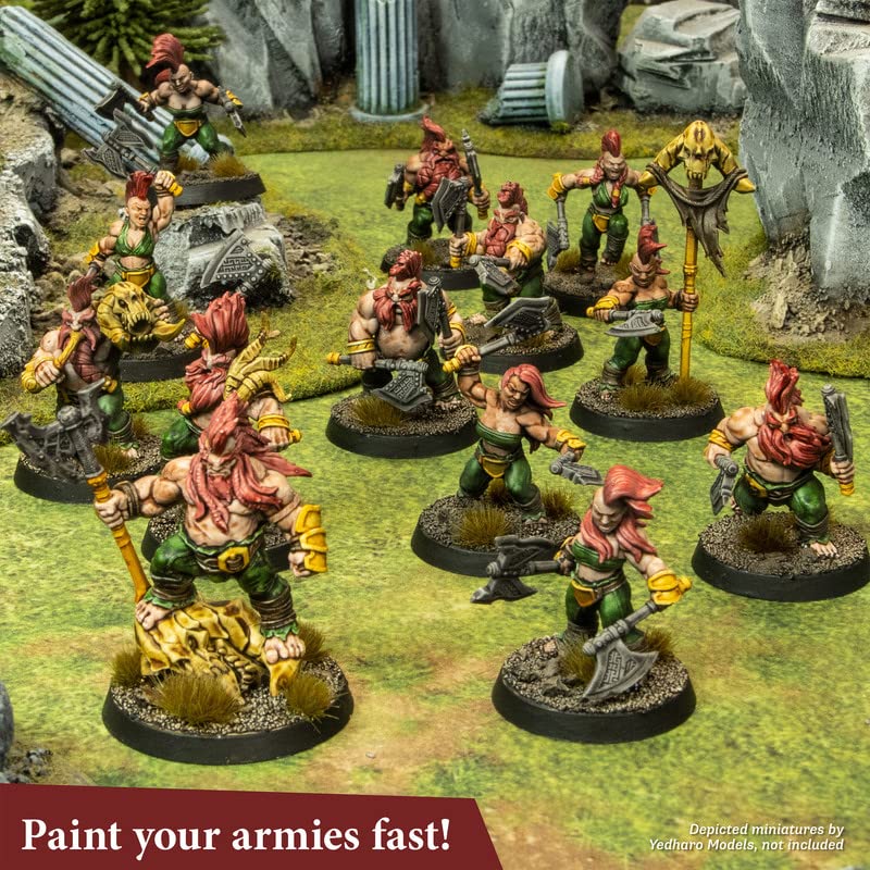 The Army Painter Runic Grey Speedpaint - Acrylic Non-Toxic Heavily Pigmented Water Based Paint For Tabletop Roleplaying, Boardga