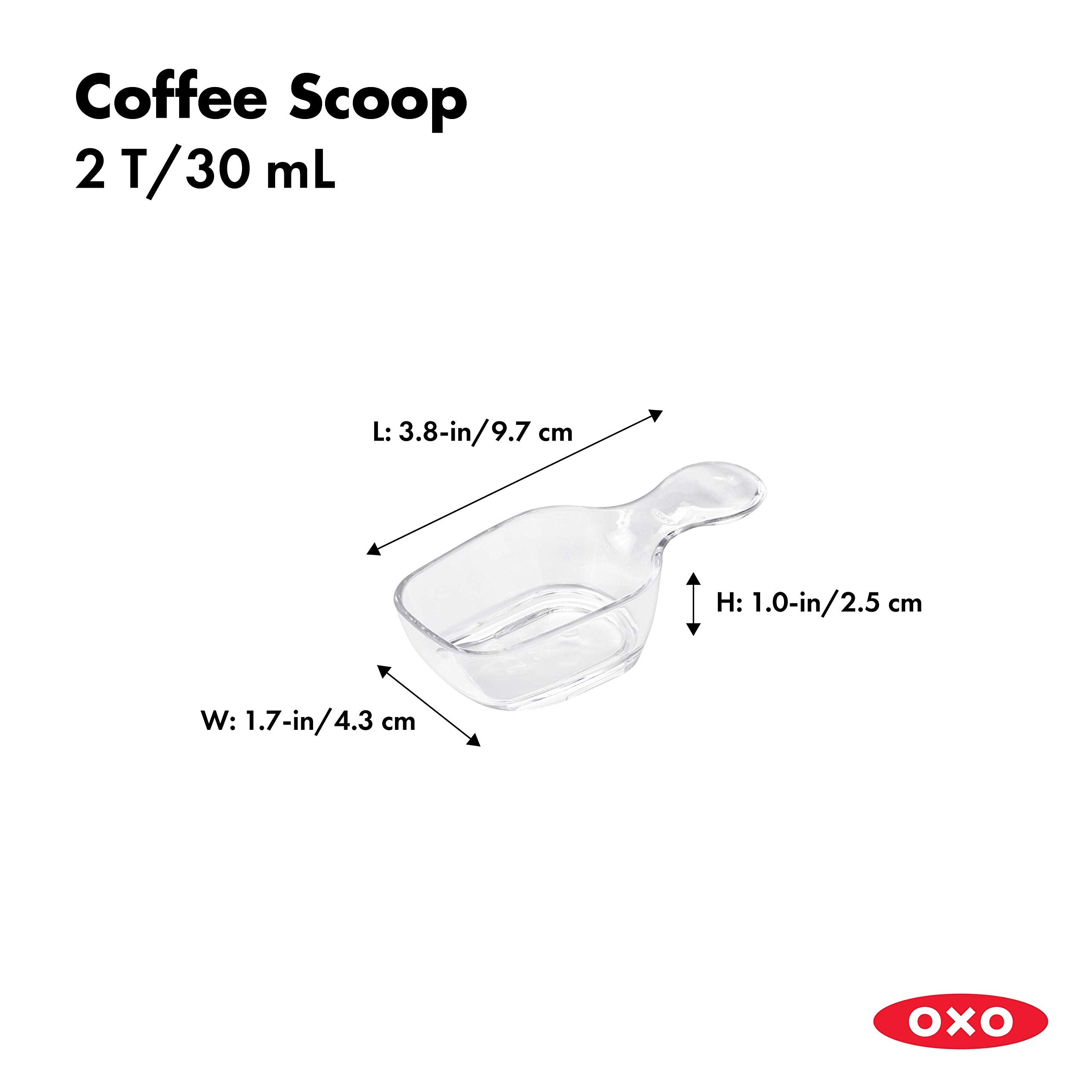 OXO Good Grips POP Container Coffee Scoop  Clear