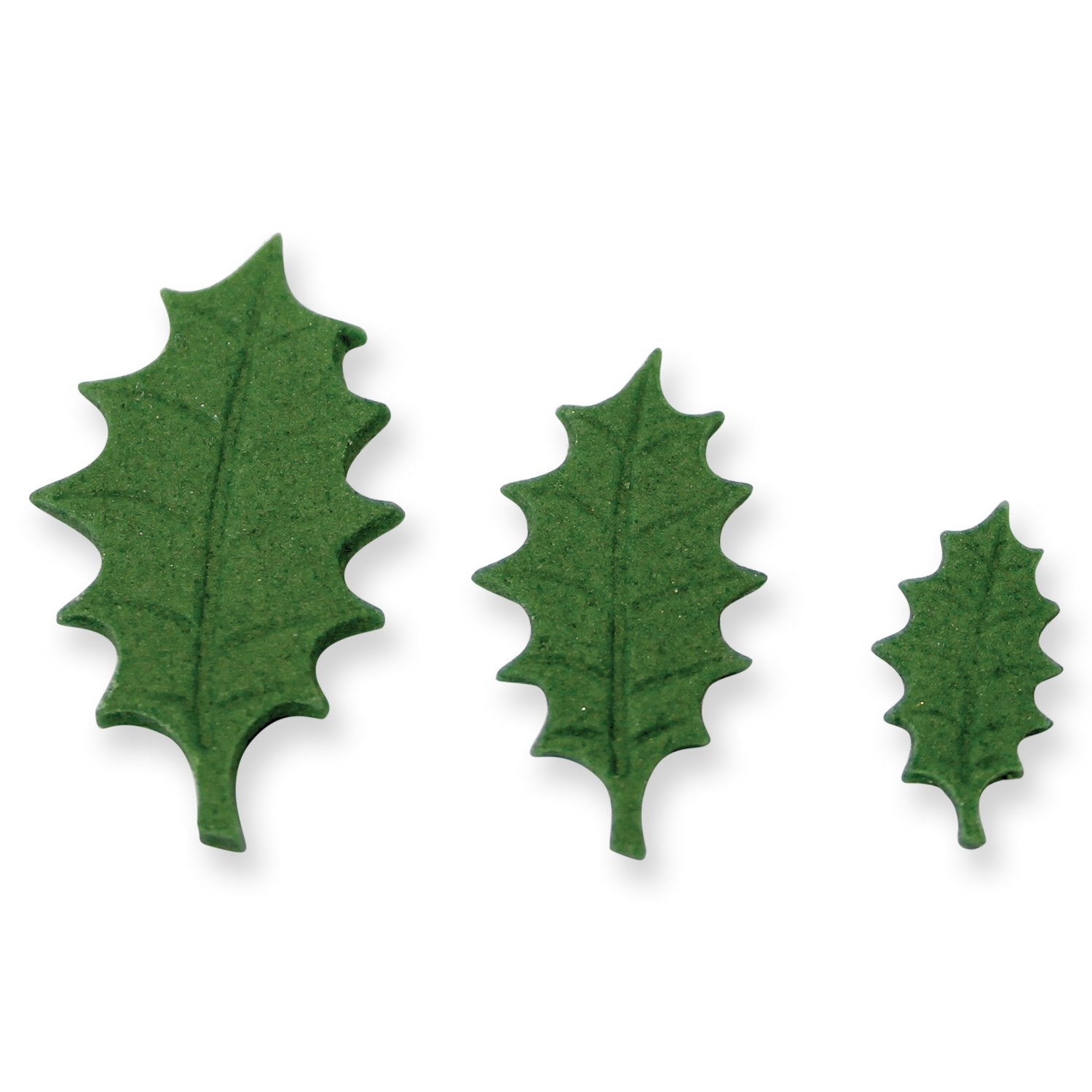 Pme Veined Holly Leaf Plunger Cutters Set Of 3