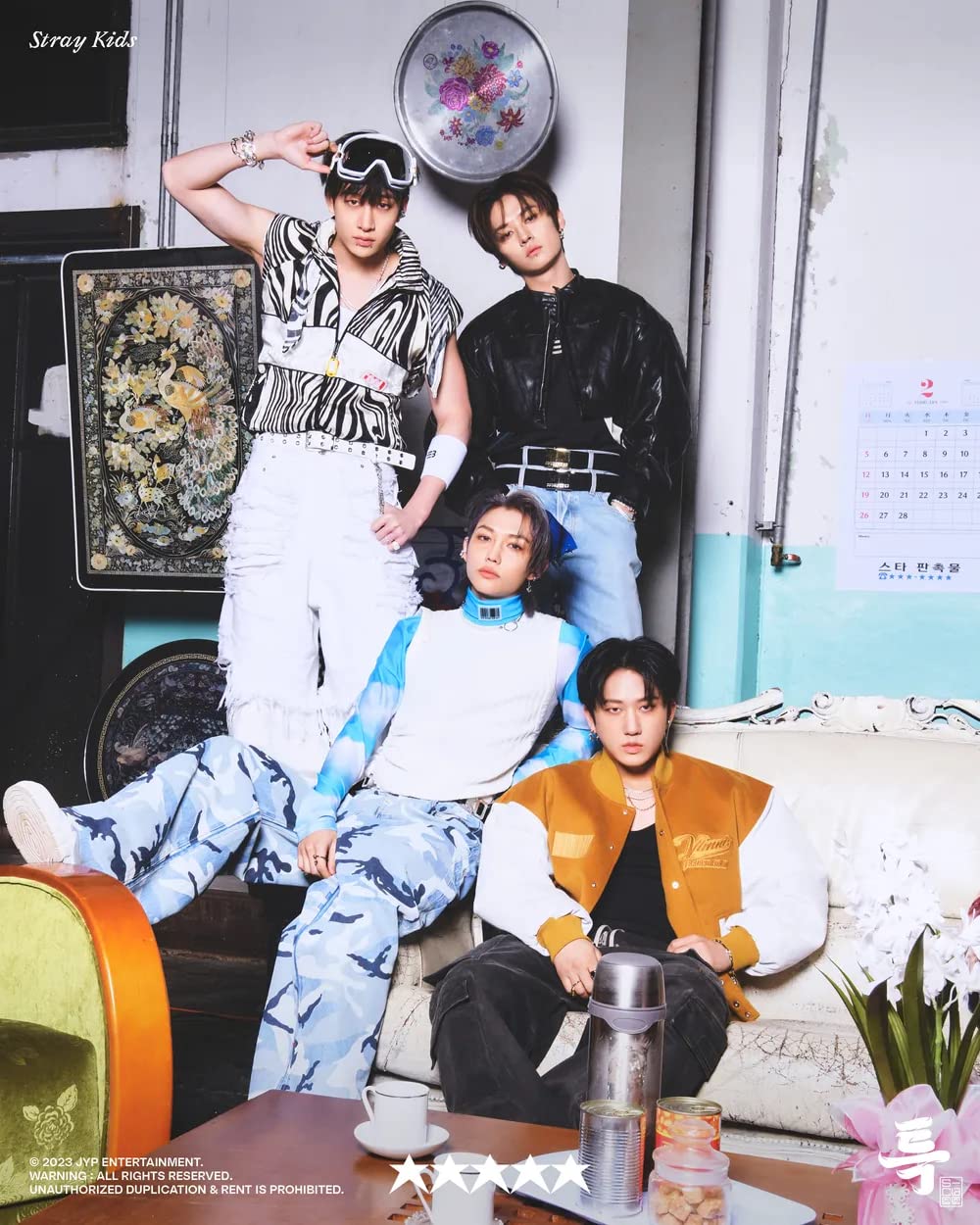 Stray Kids 5-Star, The 3Rd Album, Cd + Photo Book + Mini Poster On Pack + Photo Card (Standard Random)