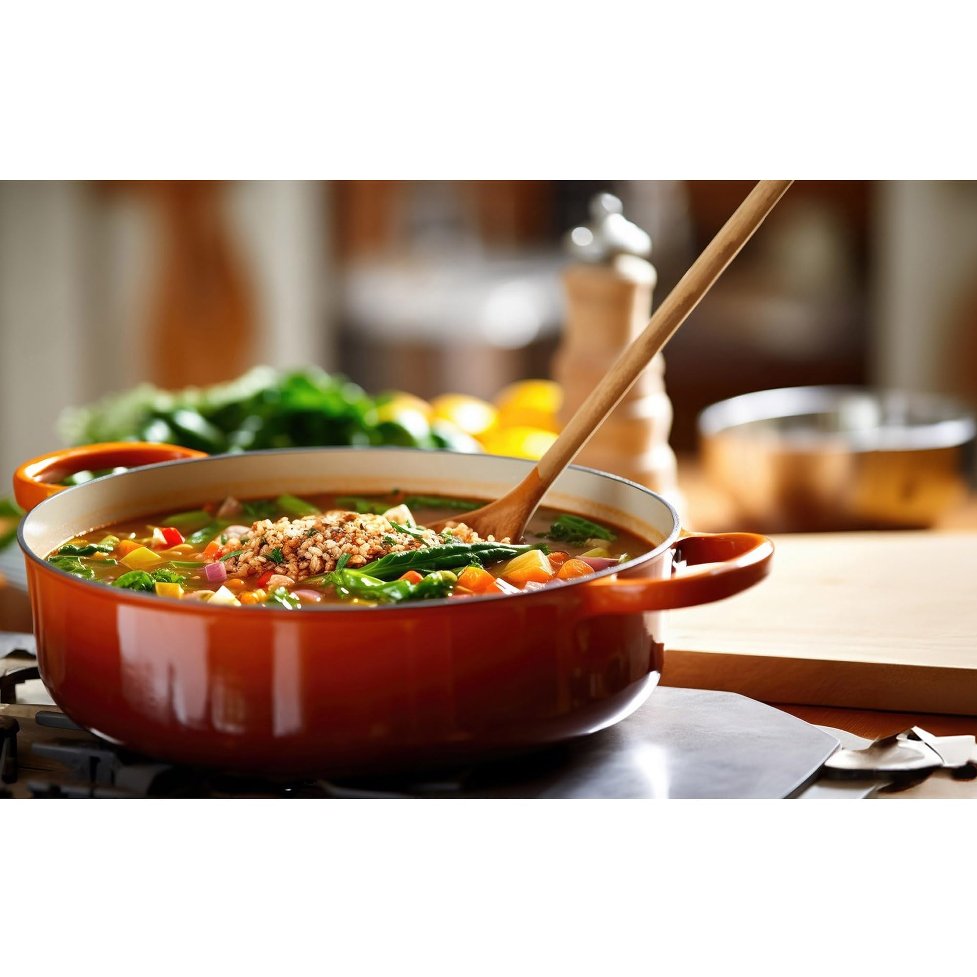 Hic Kitchen Wooden Spoon, Fsc-Certified Beechwood, 14-Inch