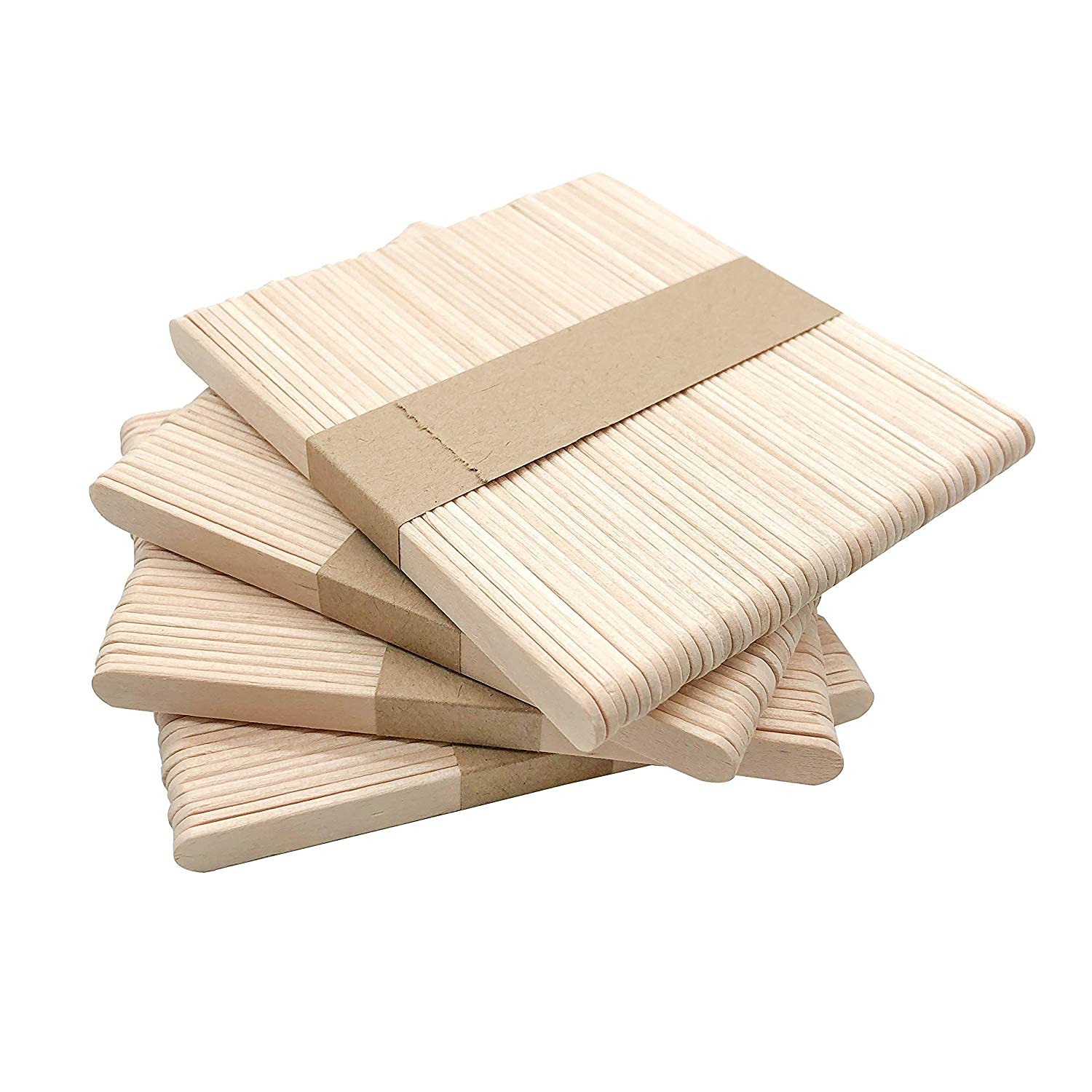 Perfect Stix Popsicle Sticks. Grade A Premium Popsicle Sticks, Pack Of 1000Ct, Food Grade 100% Natural Birch Wood, Premium Stick