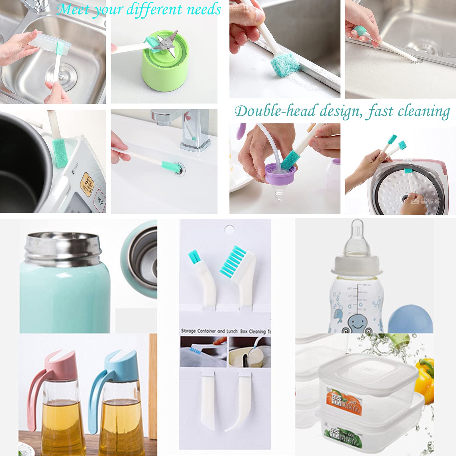 5Pcs Household Cleaning Brushes,Precision Cleaning Brush Kit/Cleaning Tools, For Corner Stain Dirt Clean Brush,Deep Detail Crevi