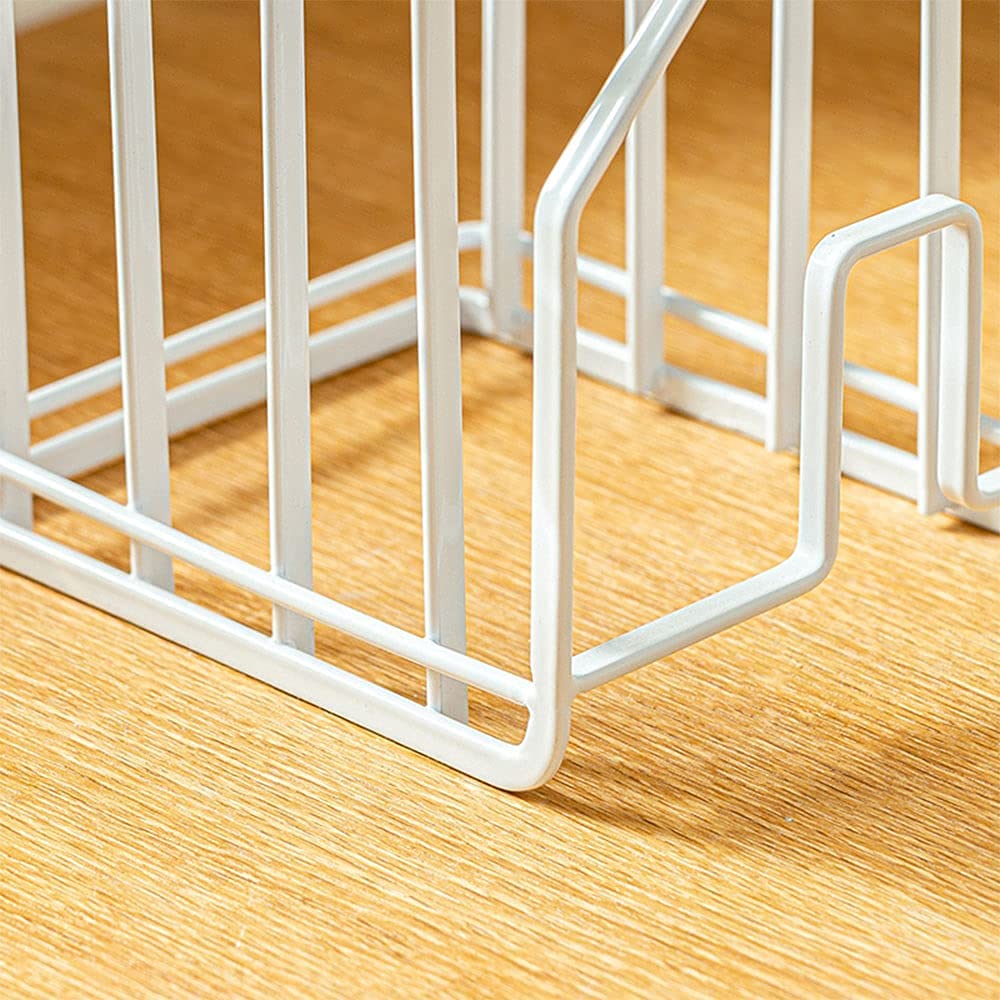 Sunficon Cutting Board Rack Chopping Board Organizer Stand Holder Kitchen Countertop Pots Pan Lids Rack Organizer Flat Steel 4.9