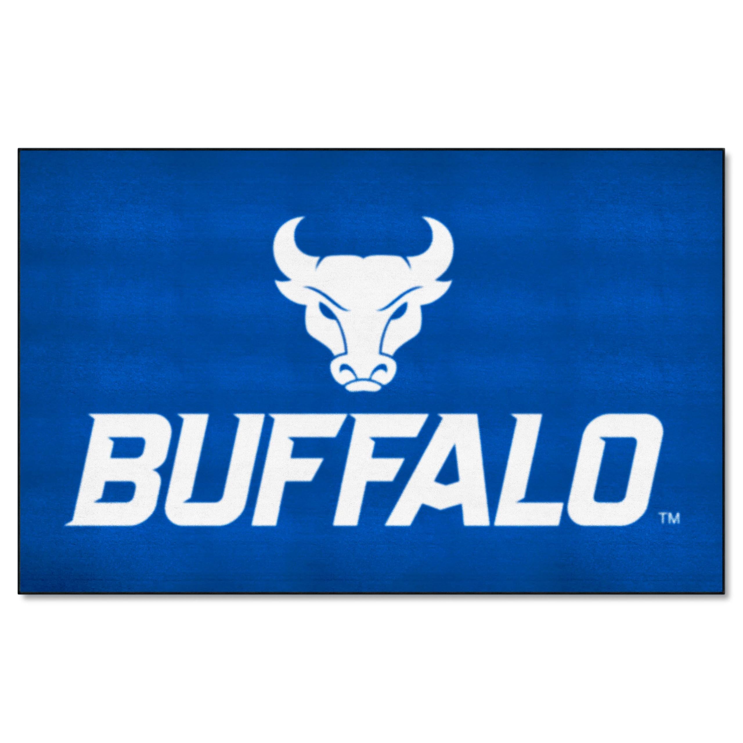 FANMATS 1684 Buffalo Bulls Ulti-Mat Rug - 5ft. x 8ft. | Sports Fan Area Rug, Home Decor Rug and Tailgating Mat