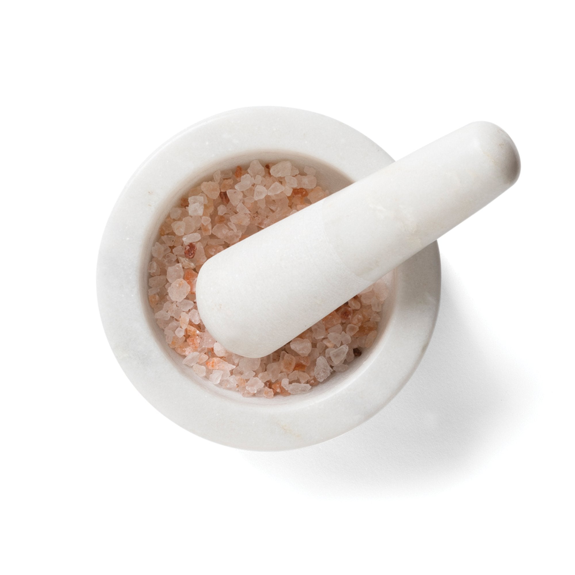 Fox Run Mortar And Pestle, Marble, White , 4.75''