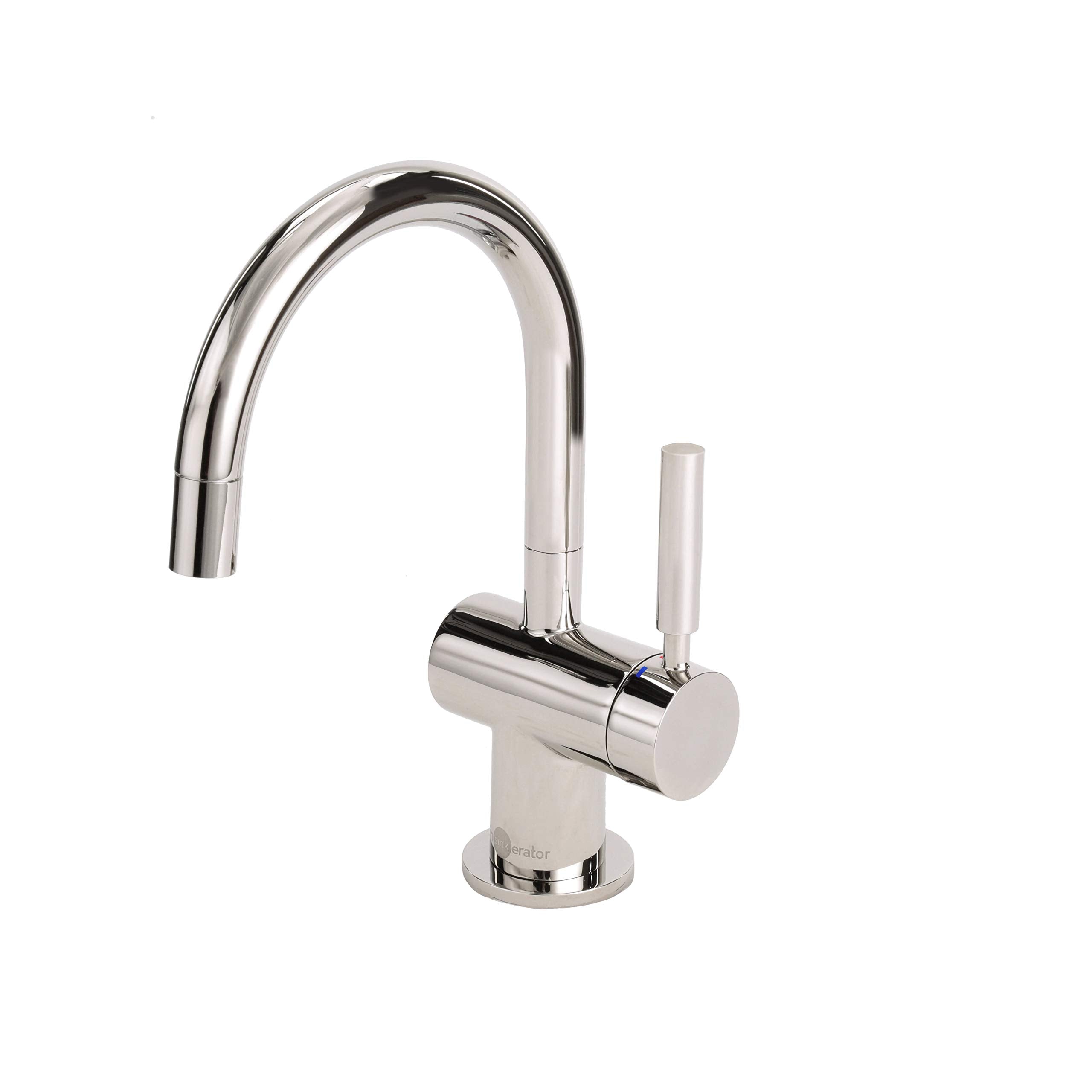 Insinkerator F-Hc3300Pn Indulge Modern Hot And Cool Water Dispenser Faucet, Polished Nickel