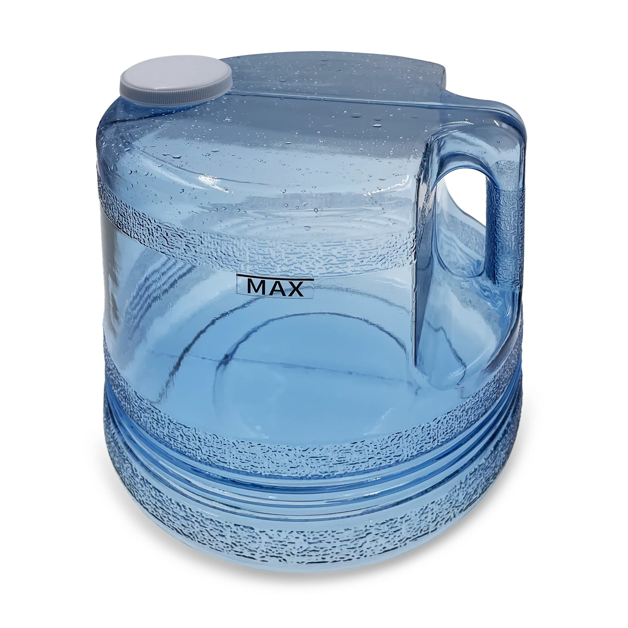 Xcivi 1 Gallon/ 4L Water Container For Distiller, Replacement Collection Bottle, Portable Plastic Gallon Pot Water Canteen, Comp