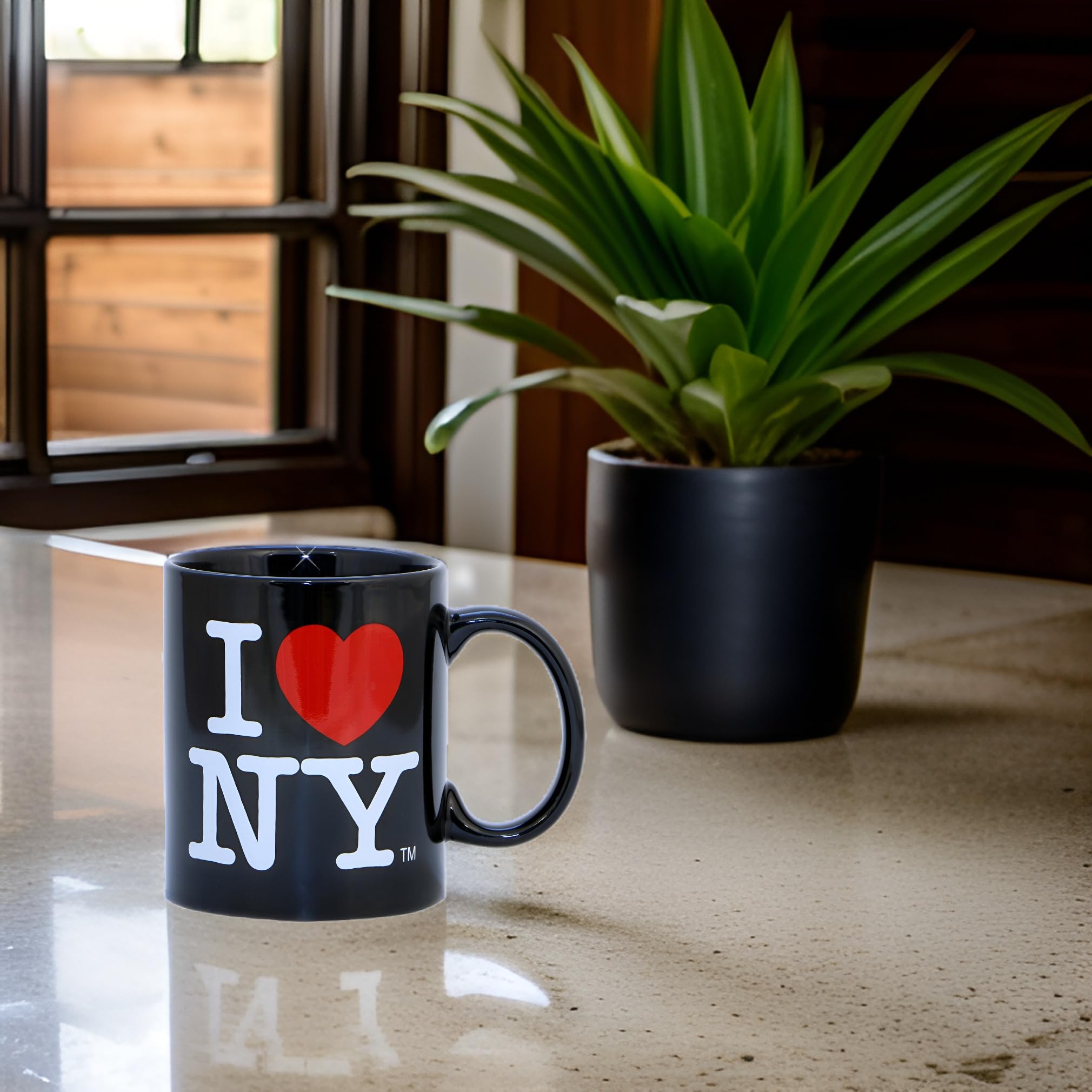 I Love Ny Black 11Oz Mug