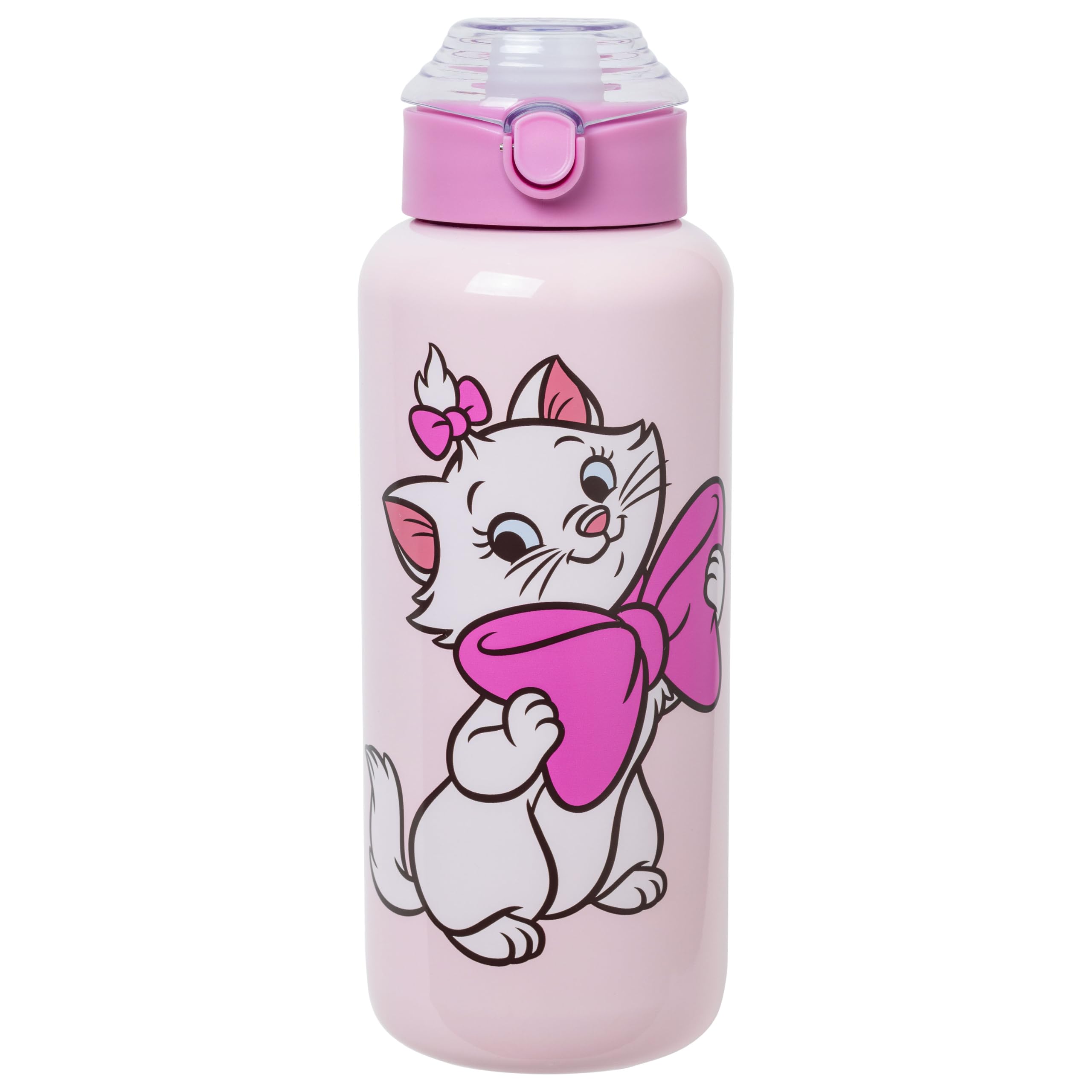 Silver Buffalo Disney Aristocats Marie, Stainless Steel Water Bottle, 32oz