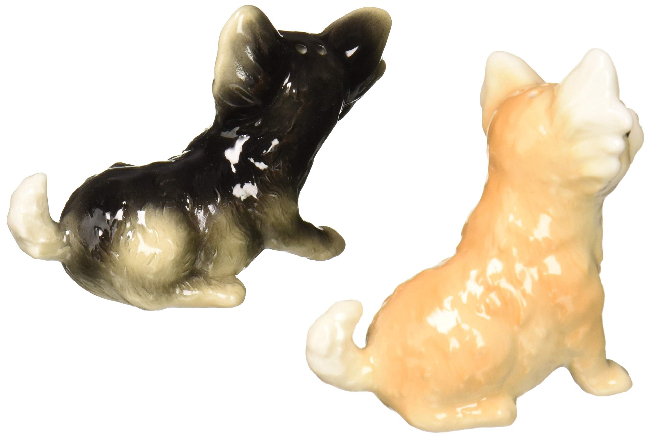 Cosmos Gifts 20774 Fine Porcelain Chihuahua Dog Salt And Pepper Shakers Set, 3-1/2'' L