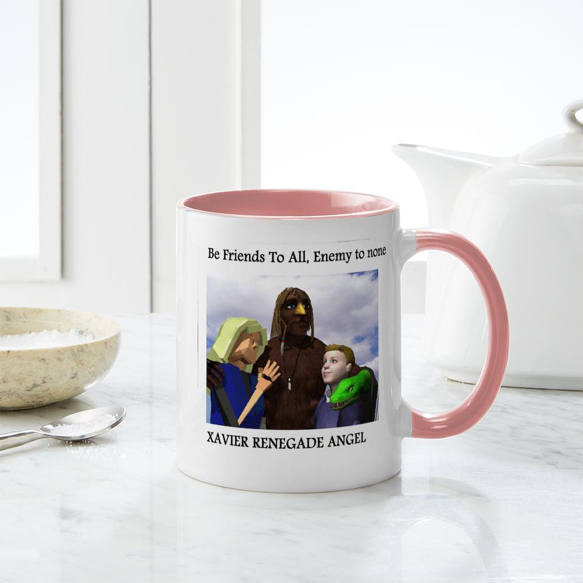 CafePress Xavier Renegade Angel Mug 11 oz (325 ml) Ceramic Coffee Mug