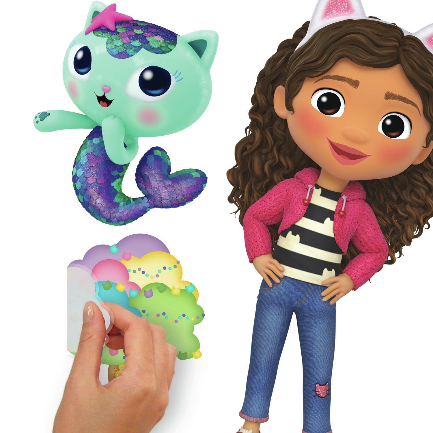 Dreamworks Gabby'S Dollhouse Peel And Stick Wall Decals By Roommates, Rmk4823Scs