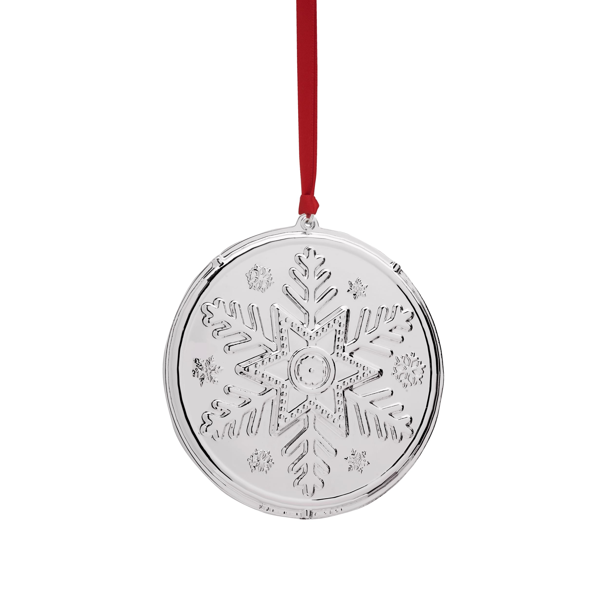 Wallace 2025 Silver Plated Snowflake Ornament 5th Edition