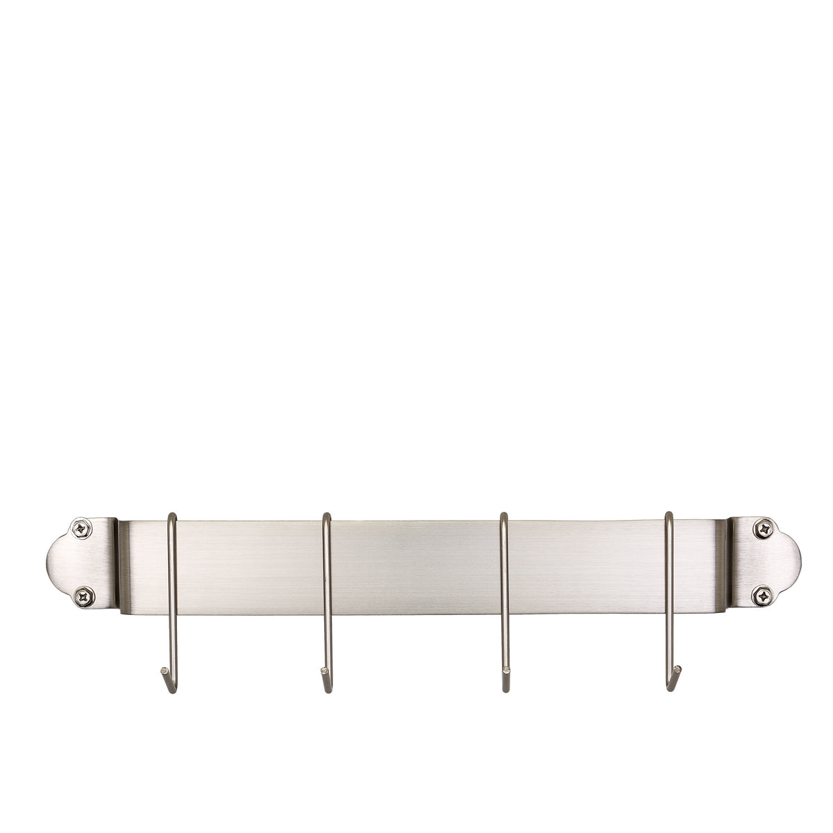 Old Dutch 18'' Bar Rack With 4 Hooks, Satin Nickel (218Sn)