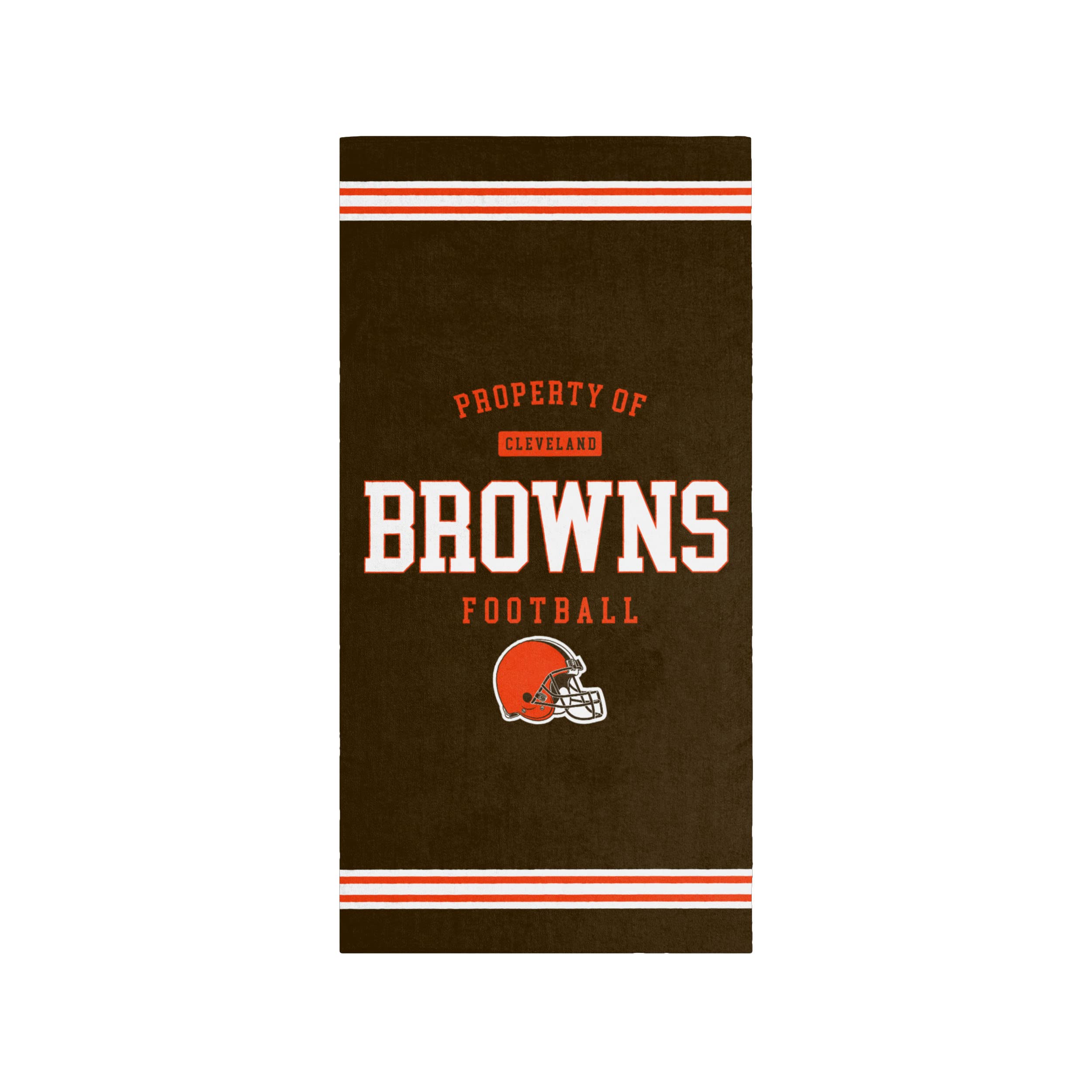 Foco Cleveland Browns Nfl Property Of Beach Towel
