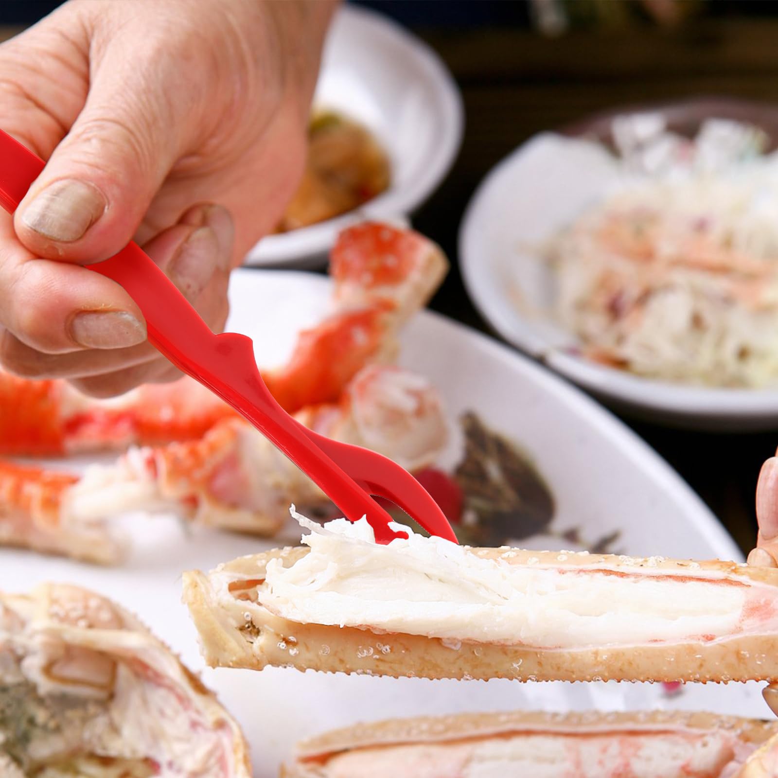 20Pcs Crab Leg Crackers, Shrimp Shelling Tool With Storage Bag Crab Leg Crackers Kit Crab Crackers And Tools For Lobster Crab Cr