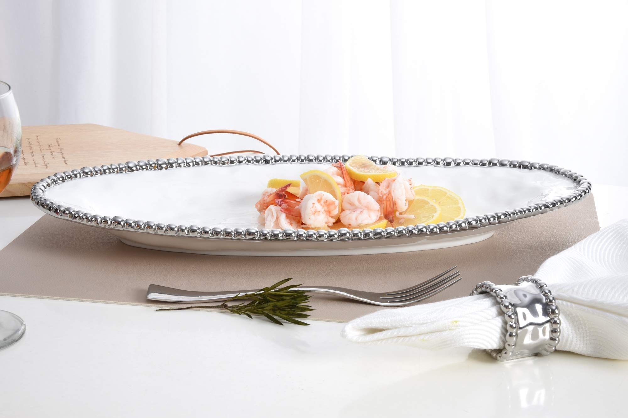 Pampa Bay Salerno Porcelain Oval Serving Piece