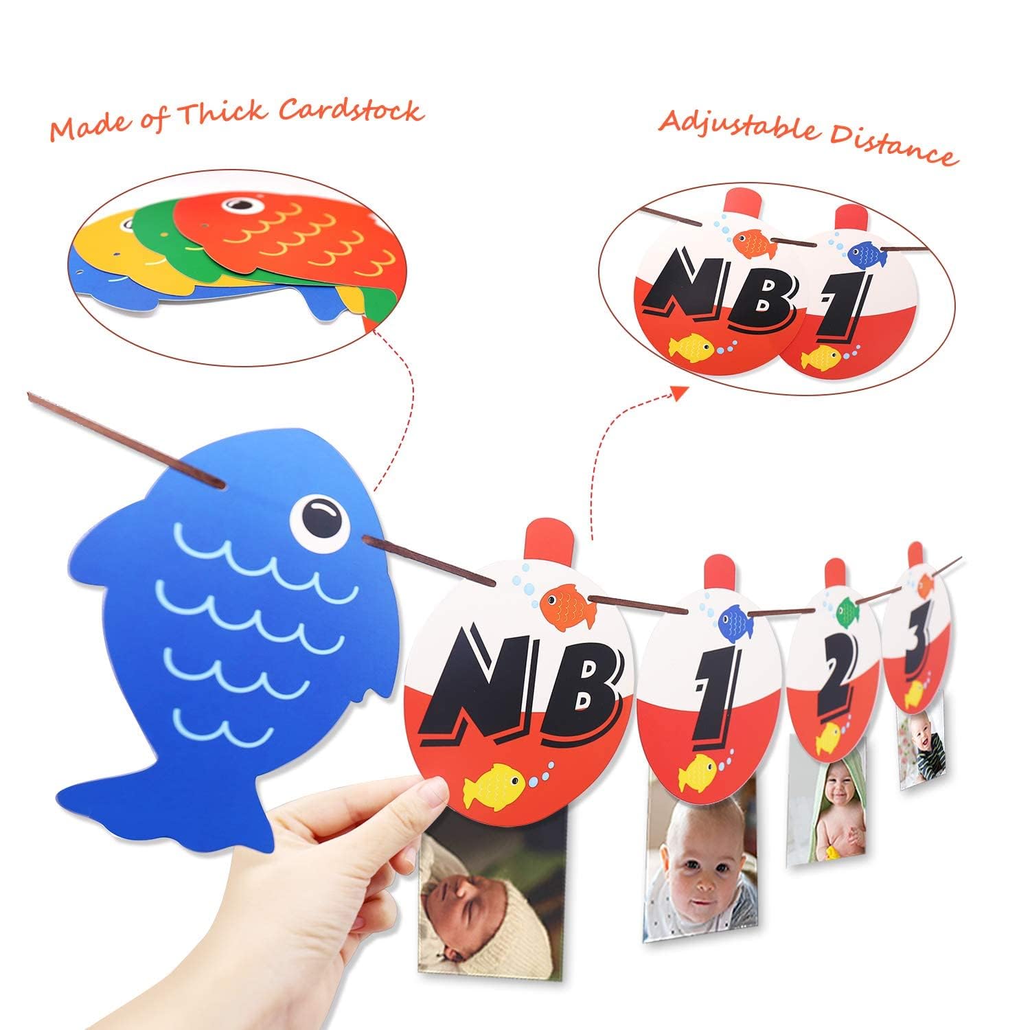 Yaaaaasss! The Big One Bobber Gone Fishing Baby Monthly Photo Banner Little Fisherman Garland First Year Milestone Boys Photo Pr