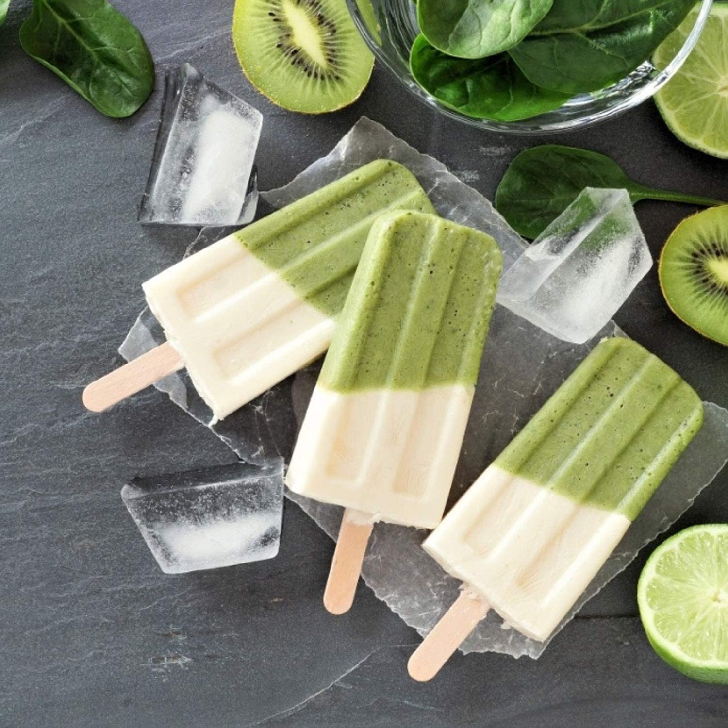 200 Pcs Wooden Popsicle Sticks Ice Pop Sticks And 200 Pcs Clear Popsicle Bags Plastic Diy Making Ice Cream Set For Diy Making Ic