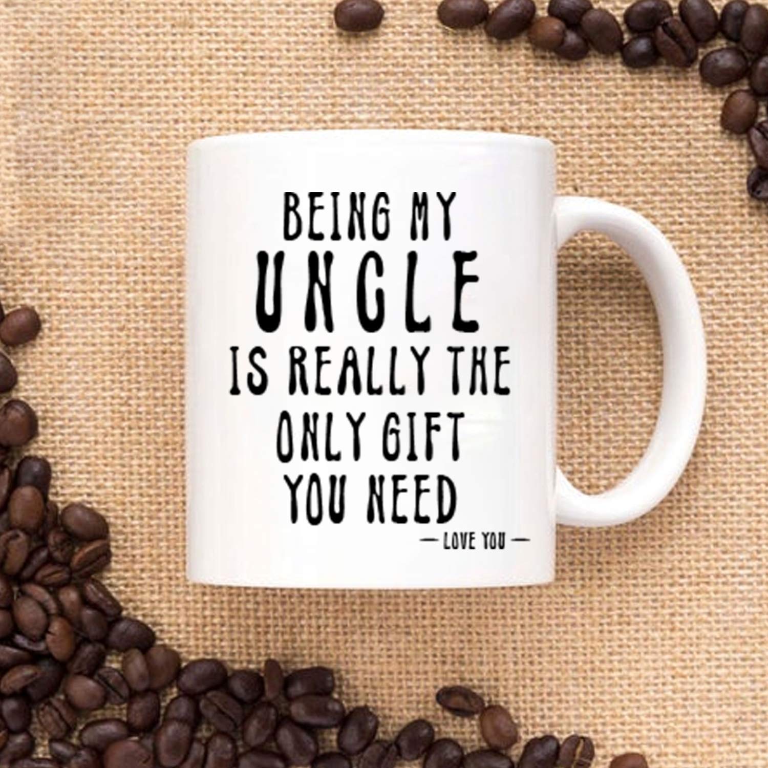 Kropsis Being My Uncle Ceramic Coffee Mug Tea Cup