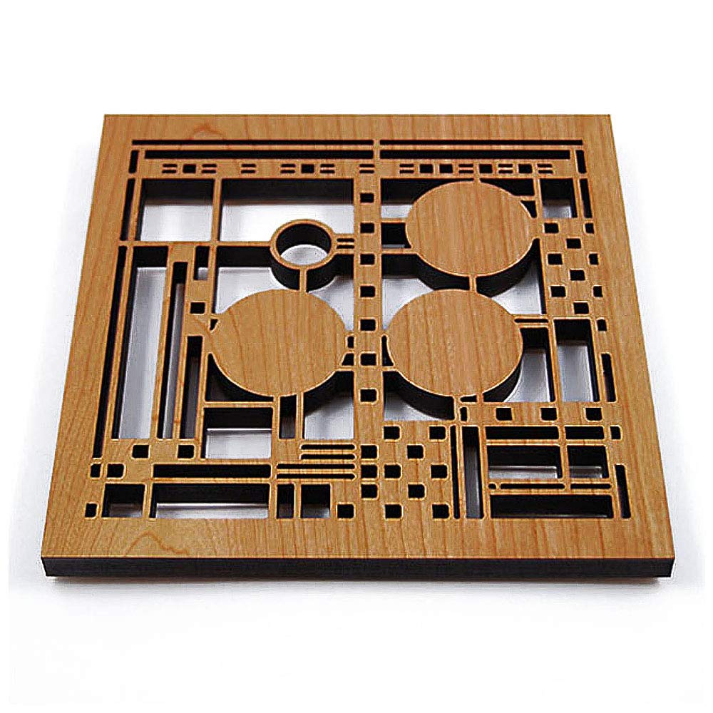 Frank Lloyd Wright Coonley Hardwood Trivet