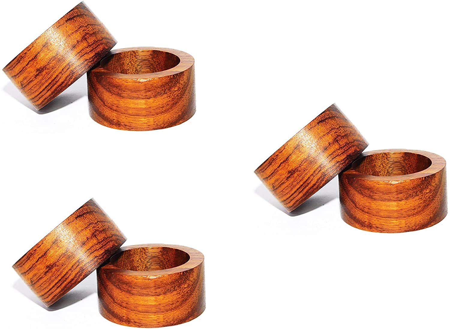 Divine Glance Napkin Rings Dining Table Napkin Holder, Classic Everyday Use Thanksgiving, Christmas Napkin Rings Buckles,Festive