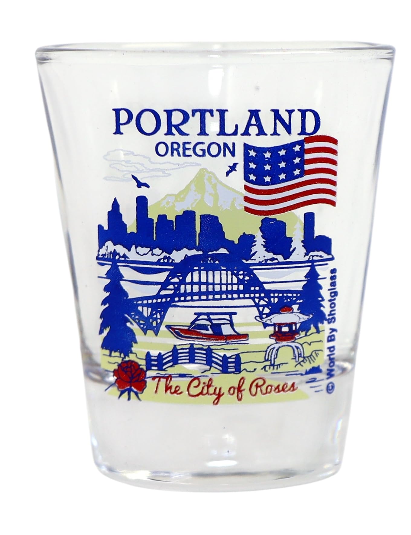 Portland Oregon Great American Cities Collection Shot Glass