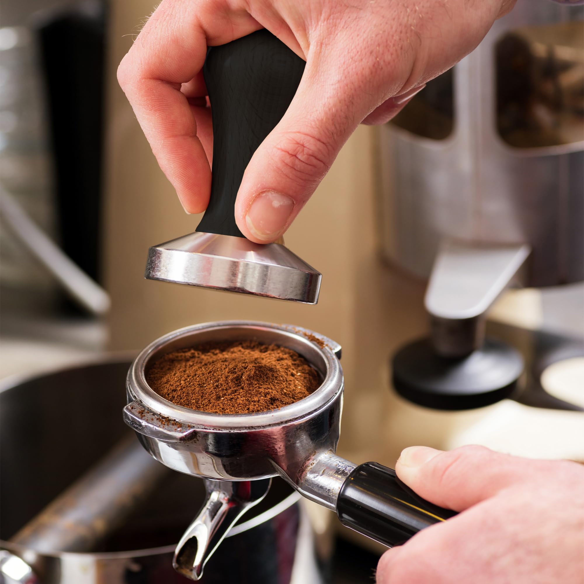 Fino Deluxe Espresso Tamper, 11.64-Ounce Weight, 58-Millimeter