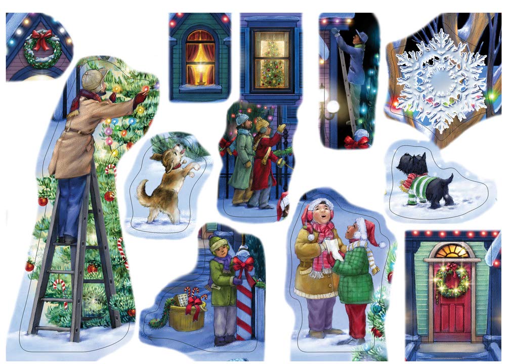 Christmas Village Sticker Advent Calendar