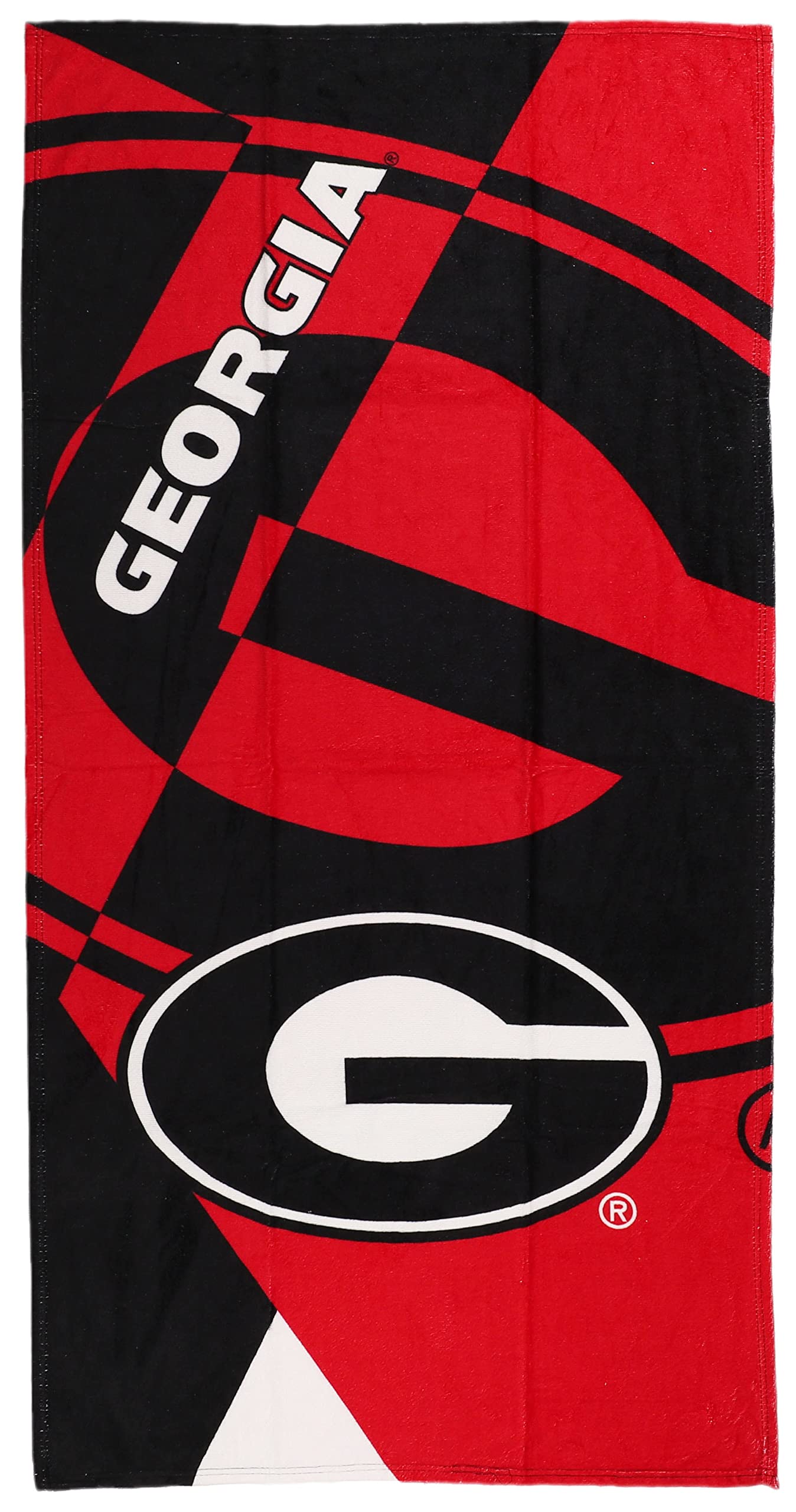 Northwest Georgia Bulldogs 30 x 60 Inch Beach Towel, Puzzle Design