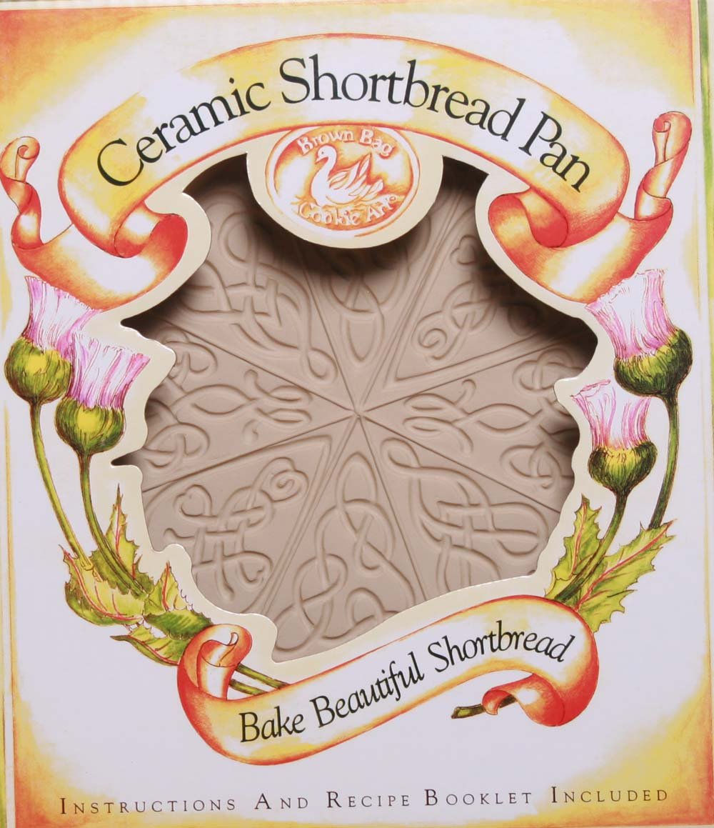 Brown Bag Design Celtic Knot Shortbread Cookie Pan, 11-1/2-Inch By 9-Inch
