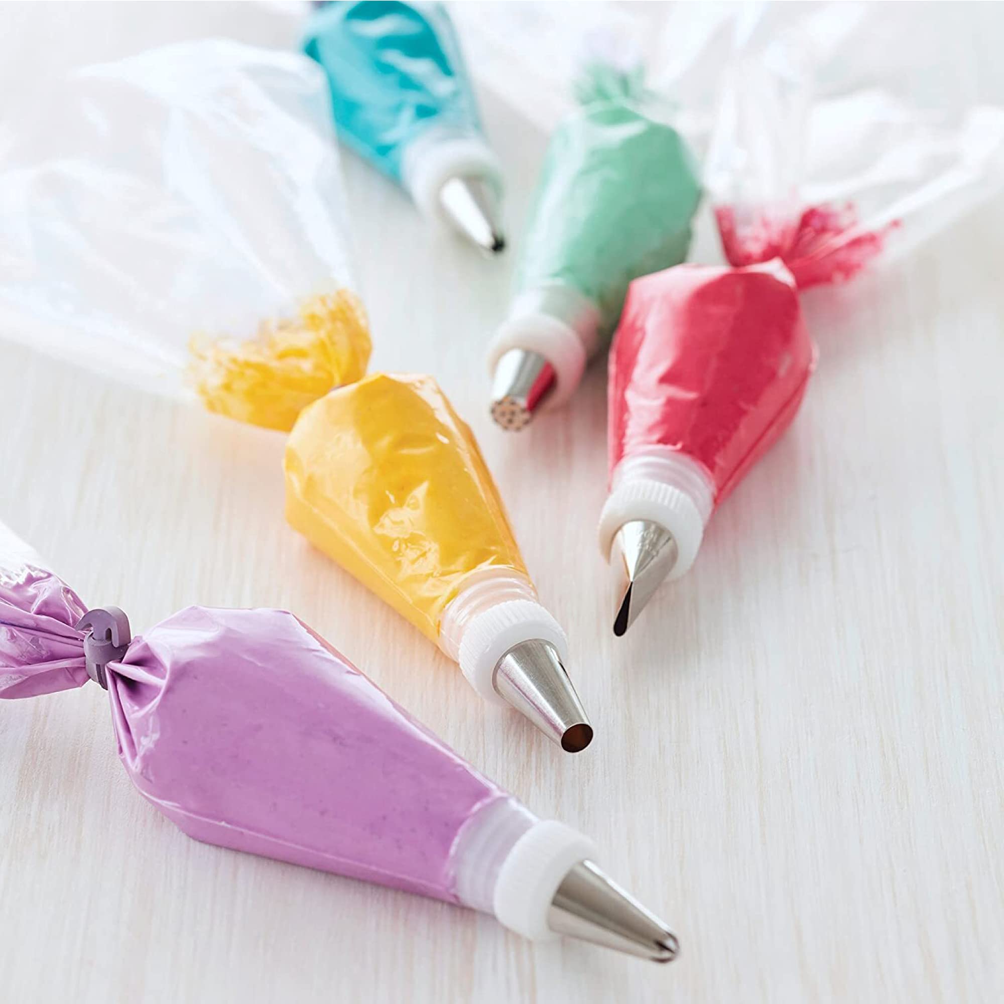 Wilton Disposable Decorating Bags Bundle - Perfect Piping Bags for Cake Decorating  Icing Cookies  Candy Making and Filling  16-Inch  12-Count  Pack of 4