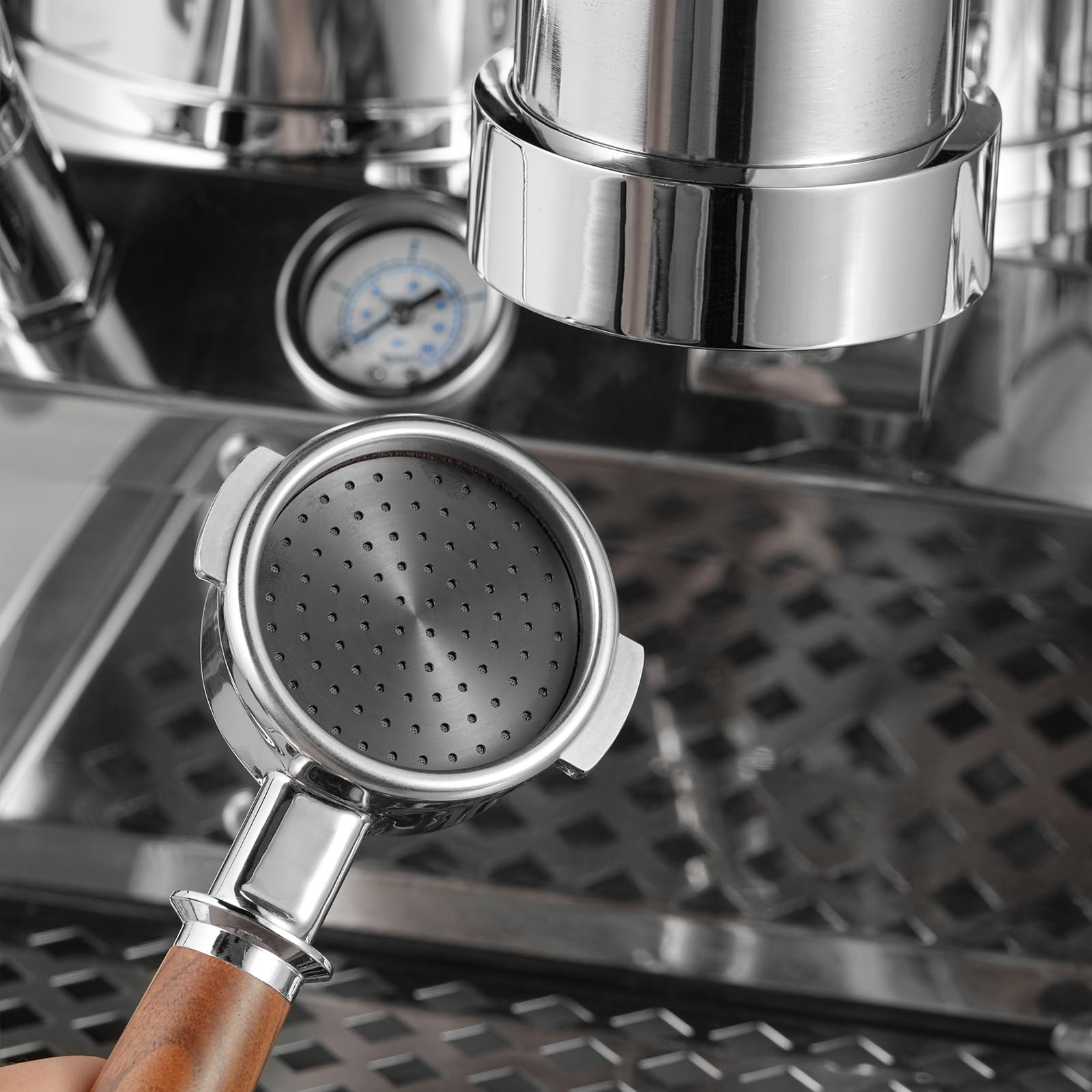 Mhw-3Bomber 58.5Mm Espresso Puck Screen 2 Packs Metal Espresso Filter Reusable Coffee Filters For 58Mm Portafilter Basket 0.8Mm