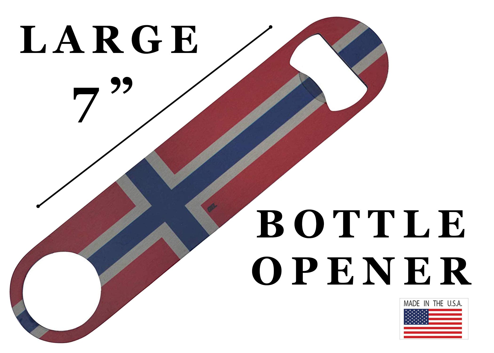 Norway Flag Speed Bottle Opener Heavy Duty Gift Norwegian