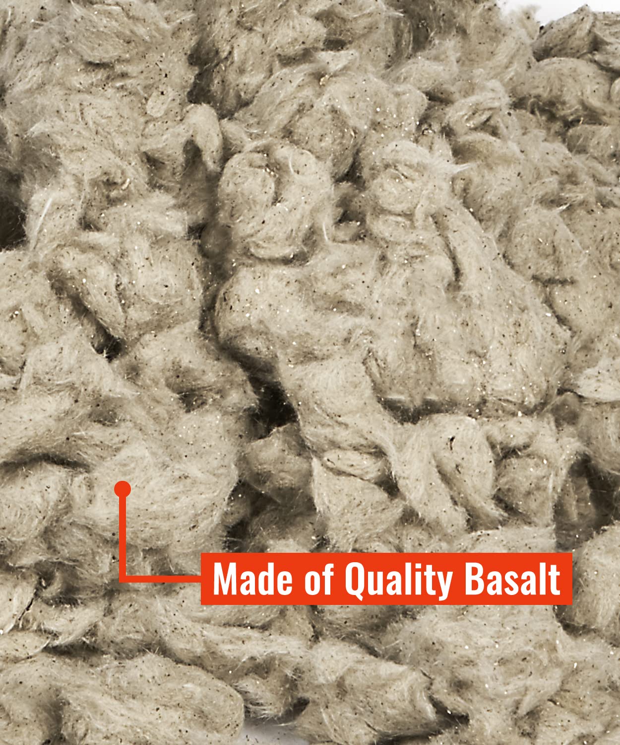 GASPRO Gas Fireplace Embers  10 Oz. Rock Wool Glowing Embers for Fireplace - Vented  Ventless  Insert  Propane  Natural Gas  Add Glow