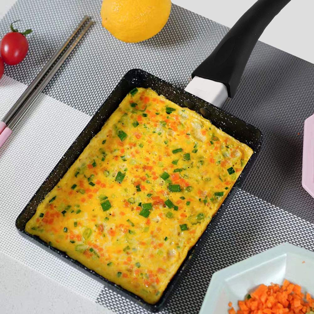 Tamagoyaki Pan, Japanese Omelette Pan, Rectangular Non-Stick Mini Frying Cooker With Anti Scalding Handle, Omelette Pan Egg Pan