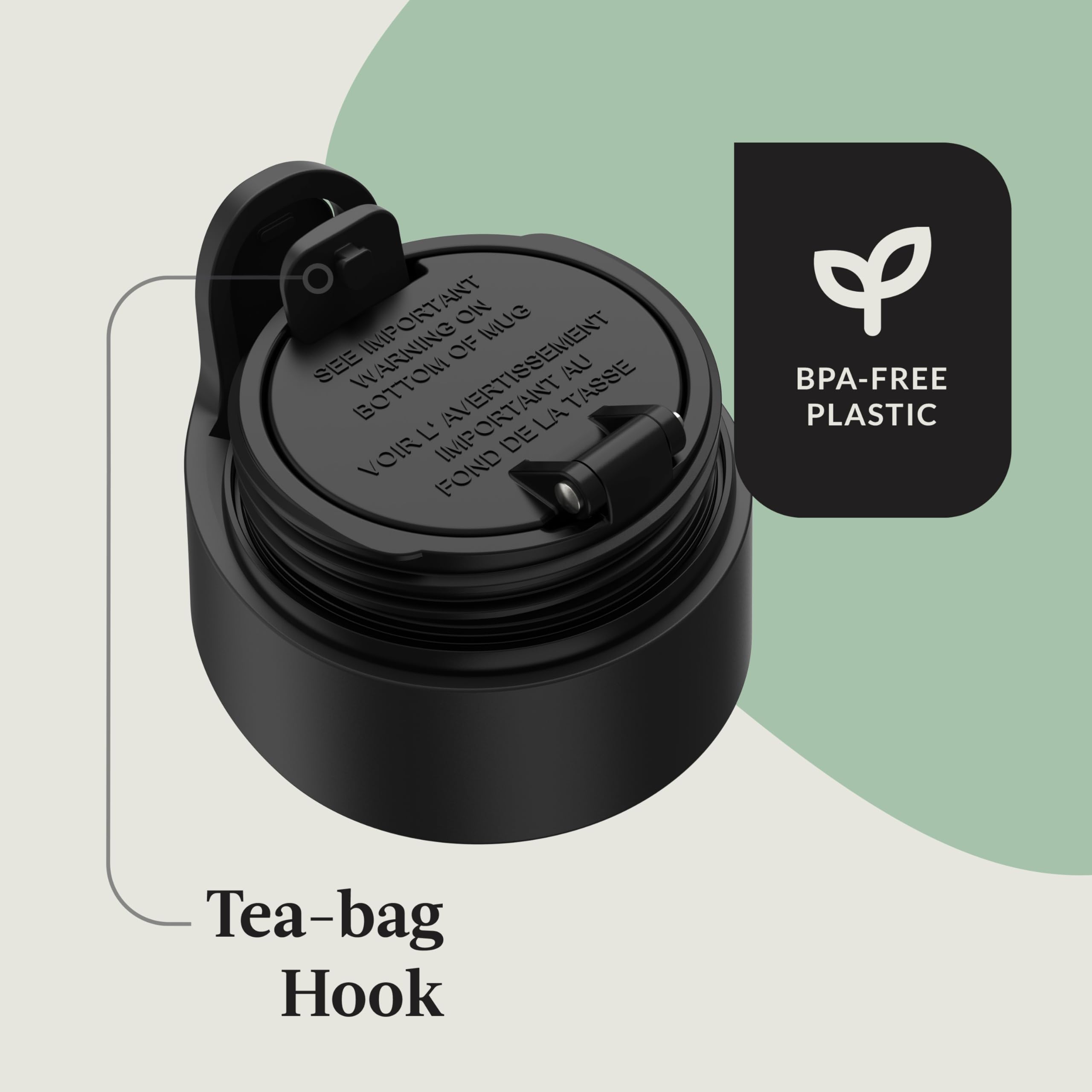 Contigo Autoseal West Loop Vacuum-Insulated Stainless Steel Travel Mug With Easy-Clean Lid, 16 Oz