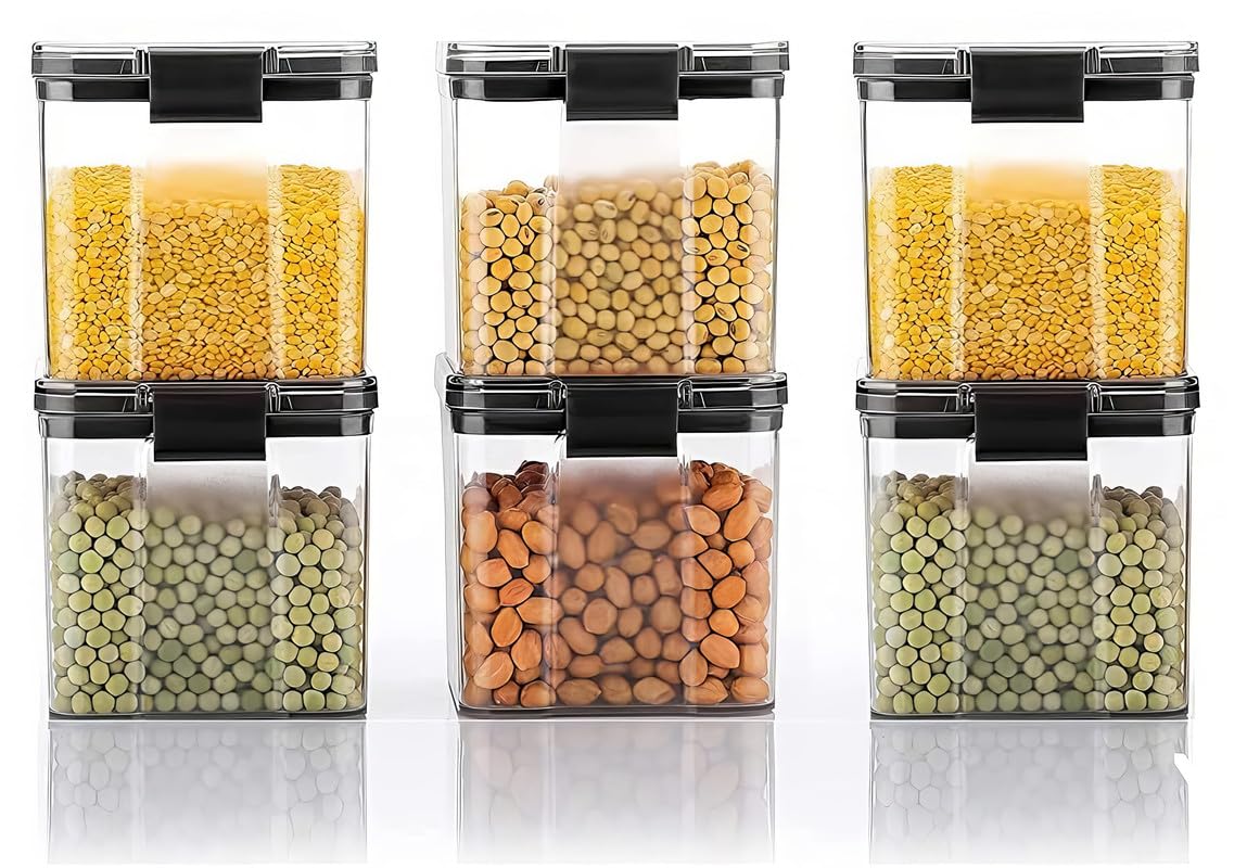 KWER 700ml Air Tight Container Set For Kitchen Set For Home Kitchen Items Storage Containers Kitchen Storage Containers Set Food