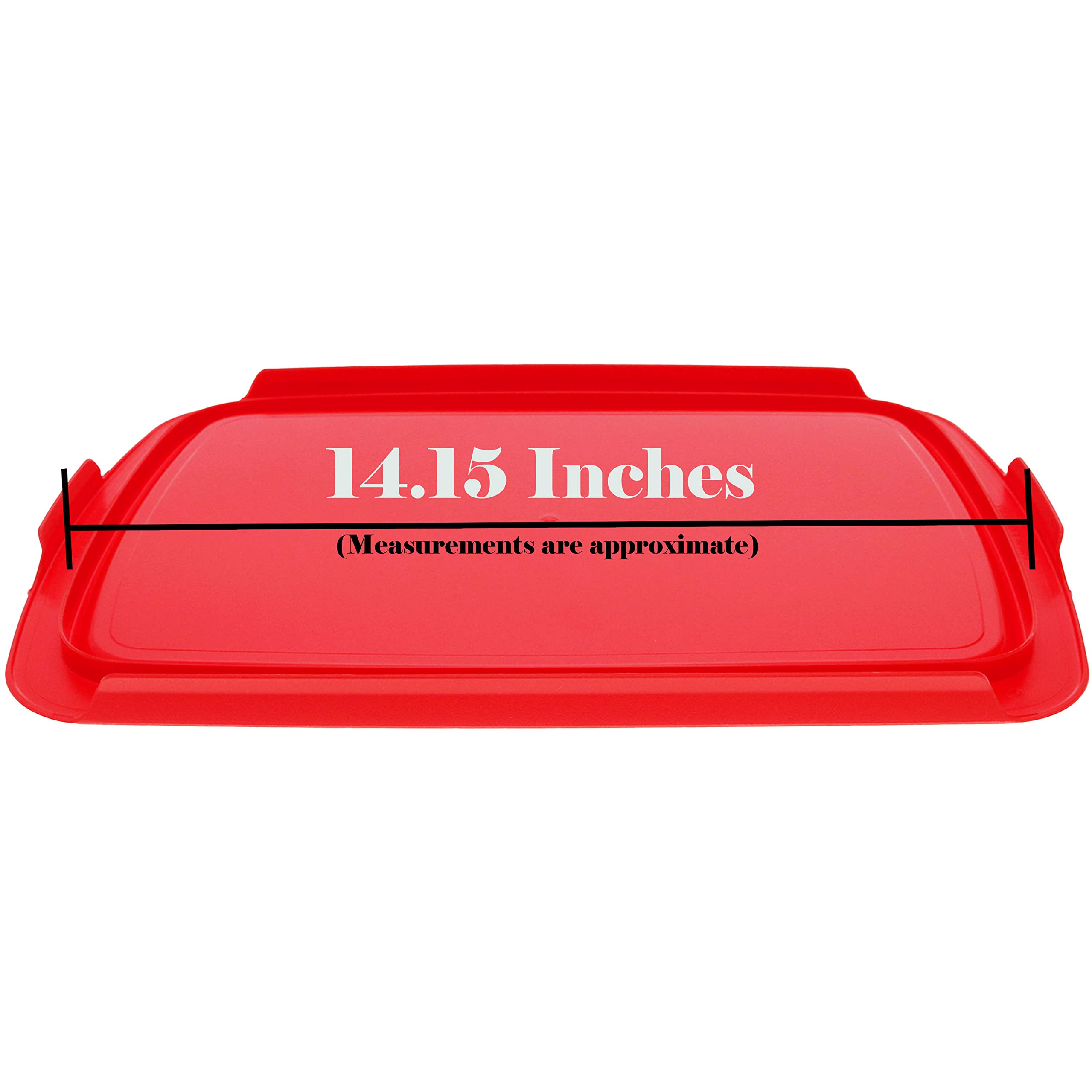 Pyrex C-233-Pc 3Qt Red Easy Grab Replacement Food Storage Lid (Will Not Fit Basics 233 Glass Dish) - Made In The Usa