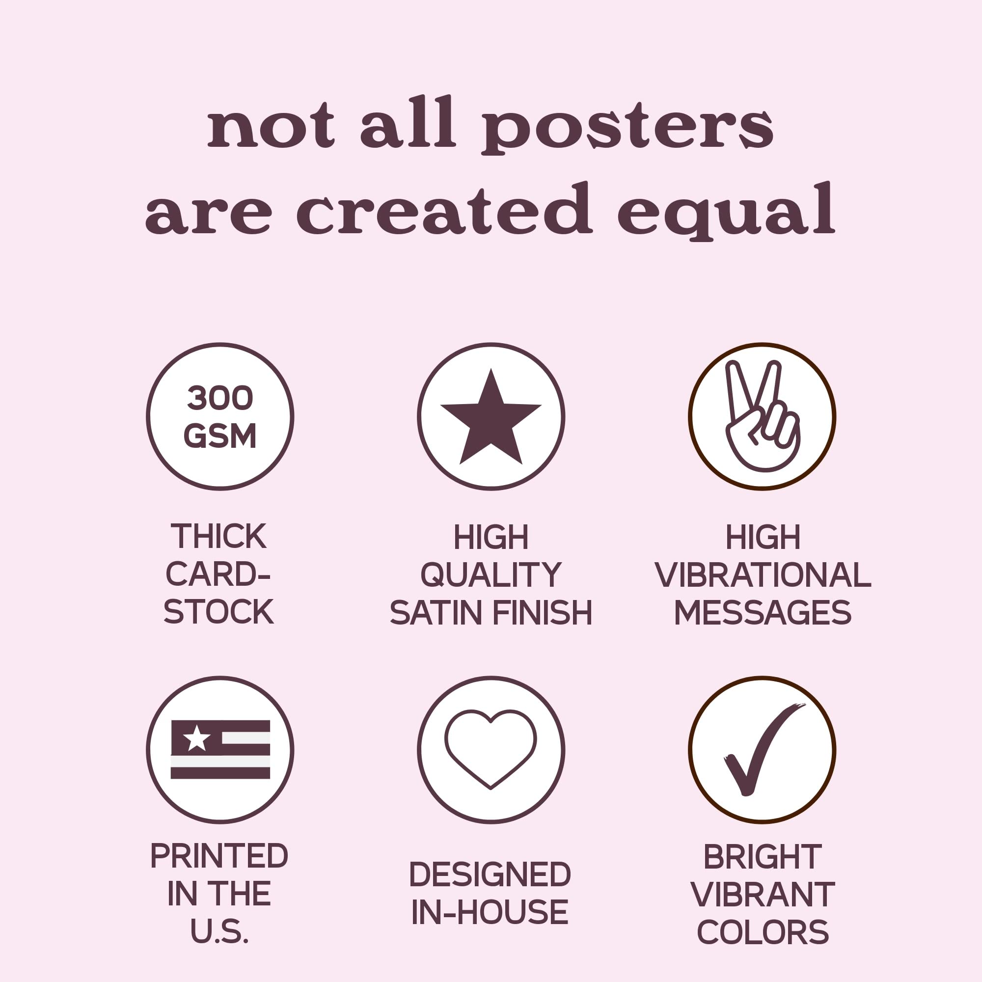 Larkinroad 6 Pack Angel Number Aura Preppy Poster - Aesthetic Wall Prints Aura Posters For Bedroom - Preppy Wall Art Posters - A