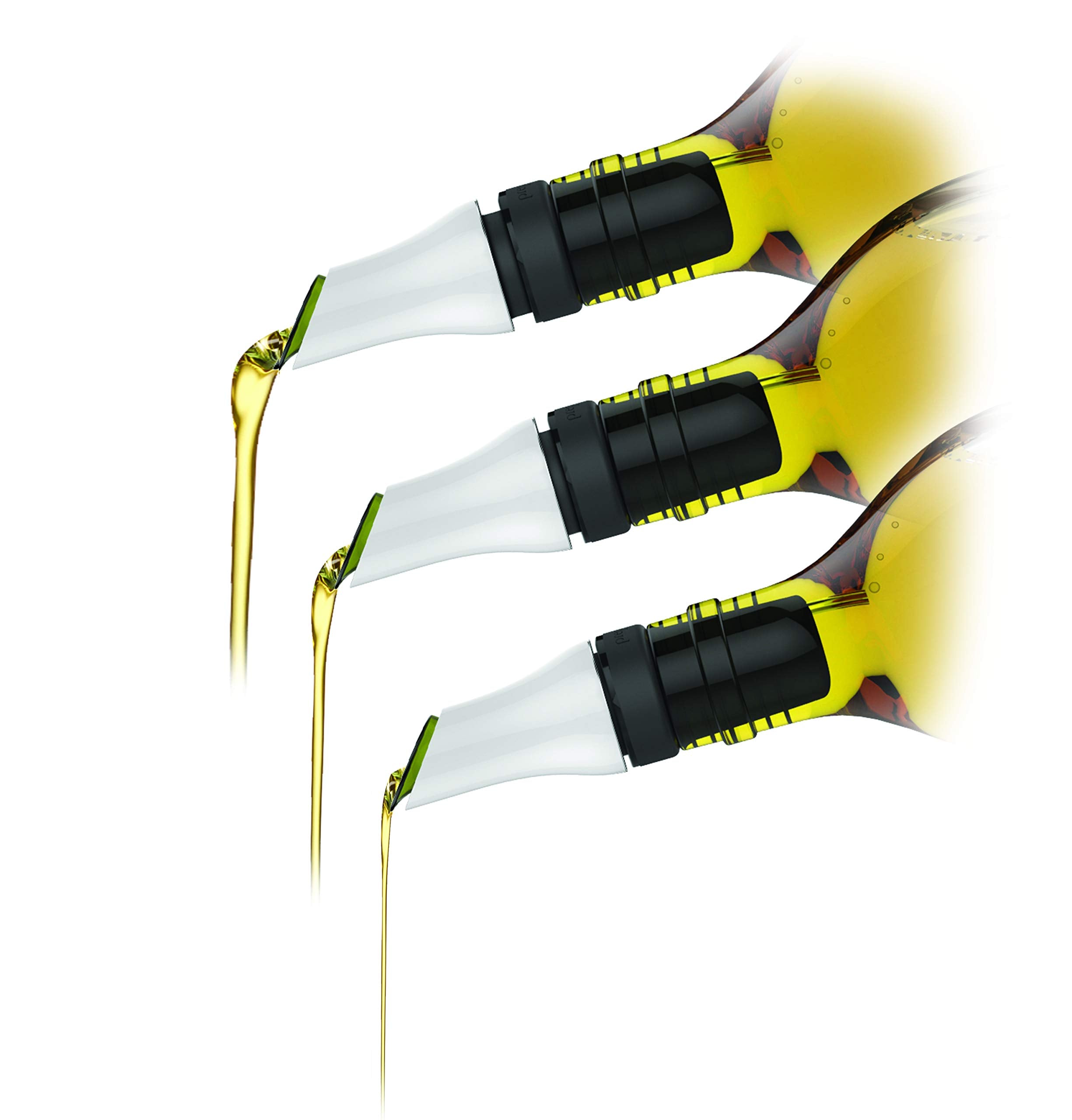 Prepara Adjustable Oil Pourer, White