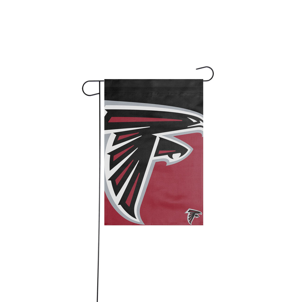 Atlanta Falcons Nfl Colorblock Helmet Garden Flag