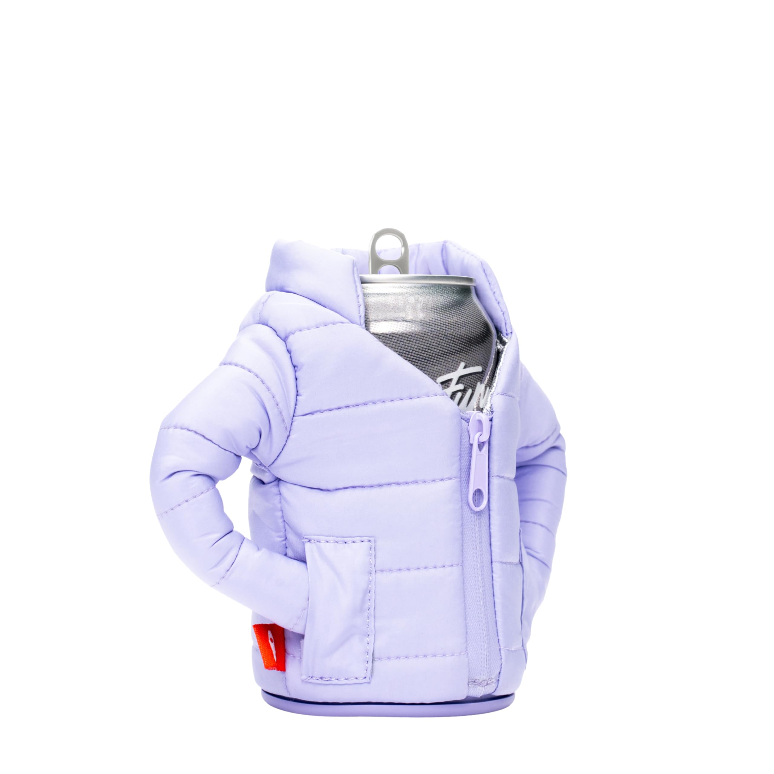 Puffin - The Puffy Beverage Jacket, Insulated Can Cooler, Lavender