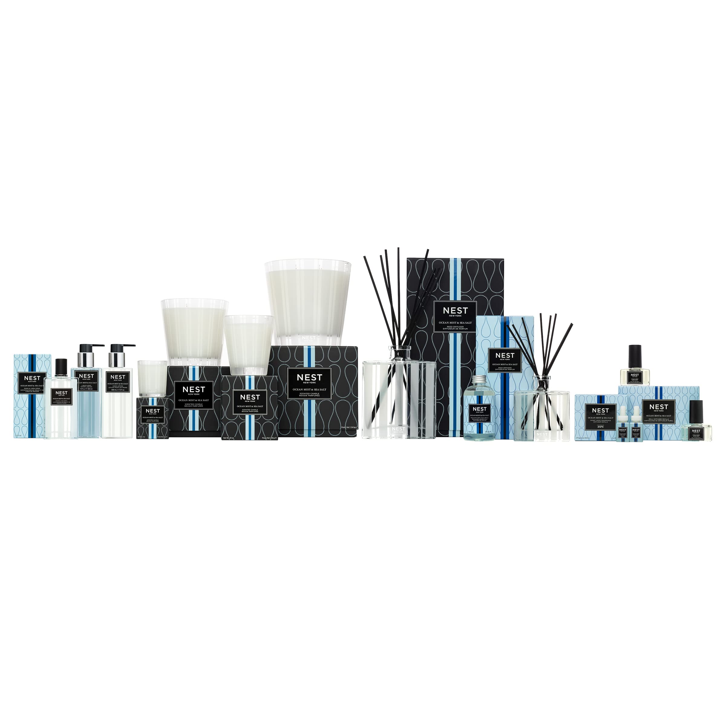 NEST New York Ocean Mist & Sea Salt Scented Luxury Candle