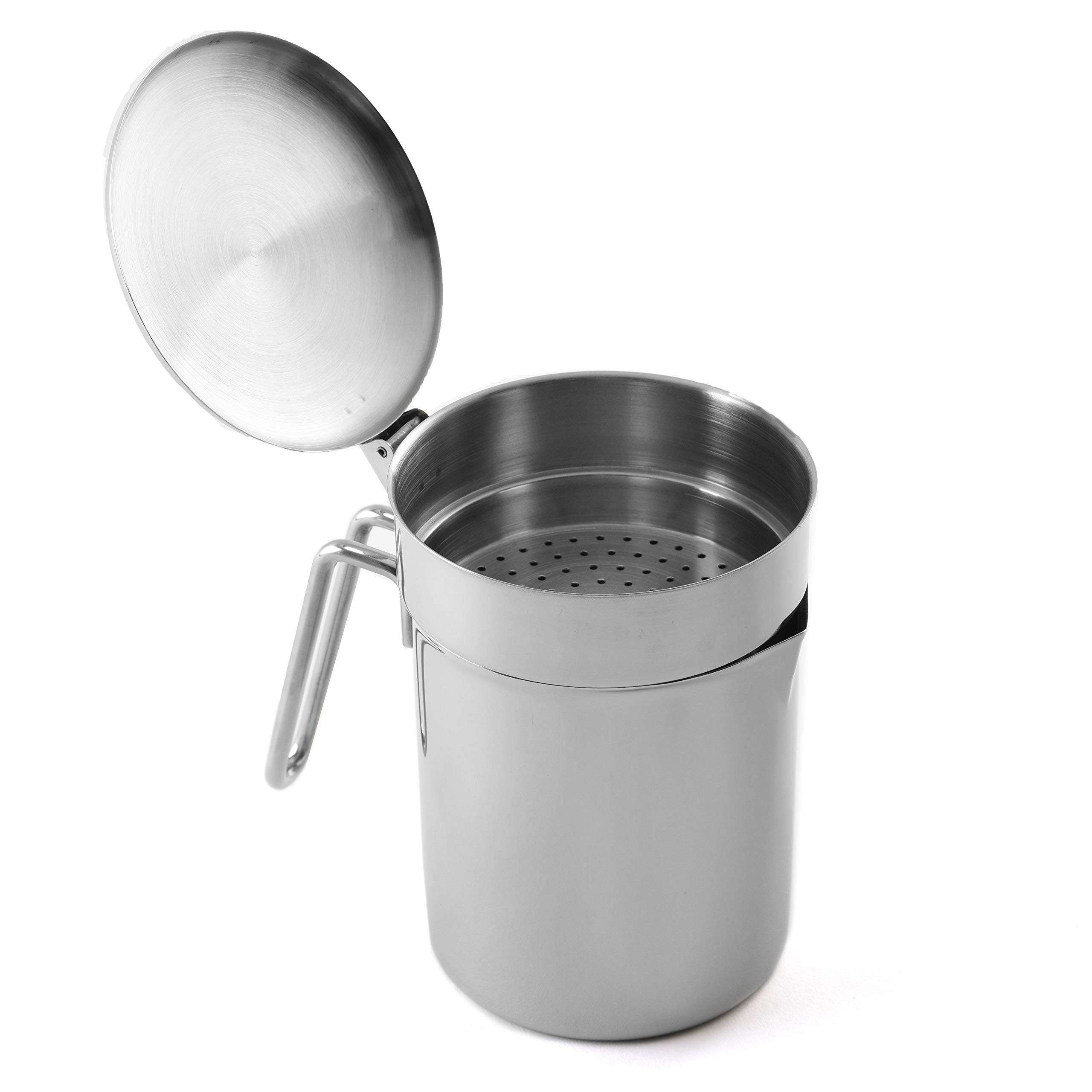Norpro Stainless Steel Strainer Grease Catcher, One Size, Silver