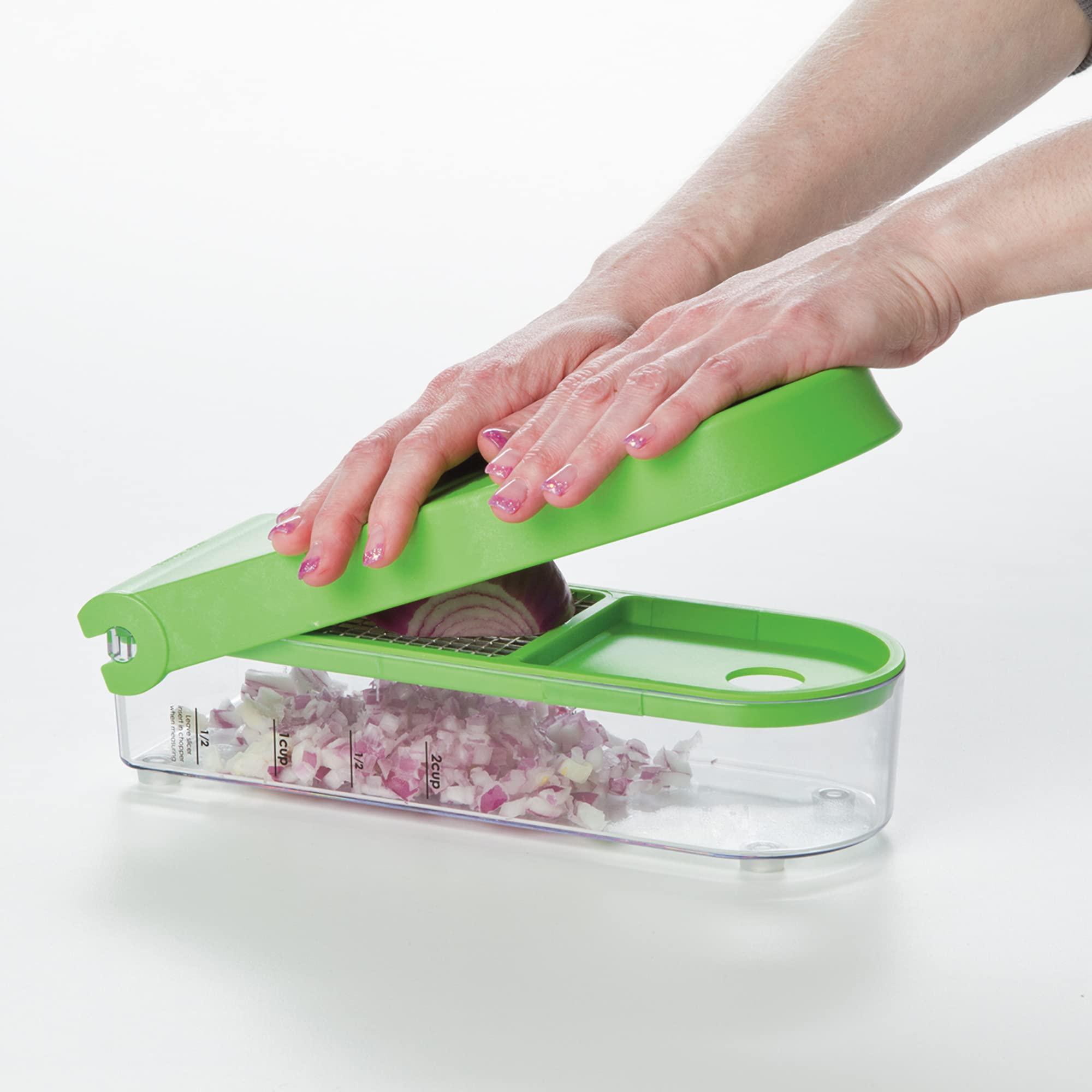 Progressive International Goc-310 Onion Chopper Green/White, Standard